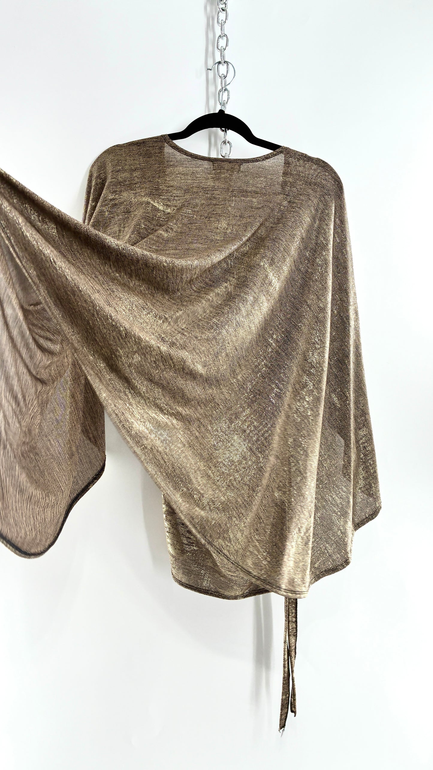 Free People Multi Metal Tone Cape (One Size)