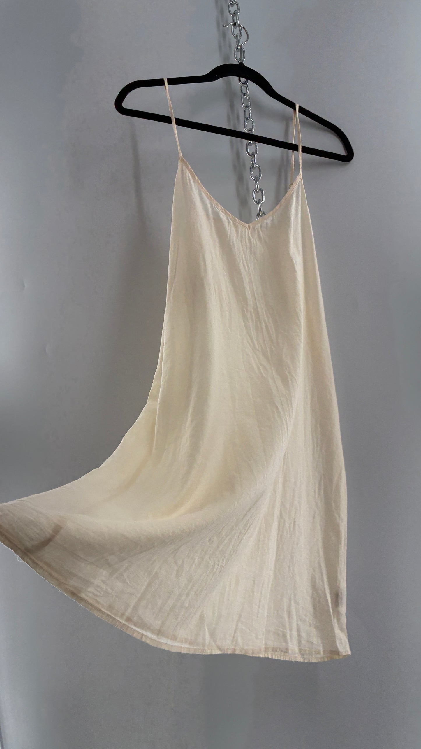 Off White Slip Dress (S/M)