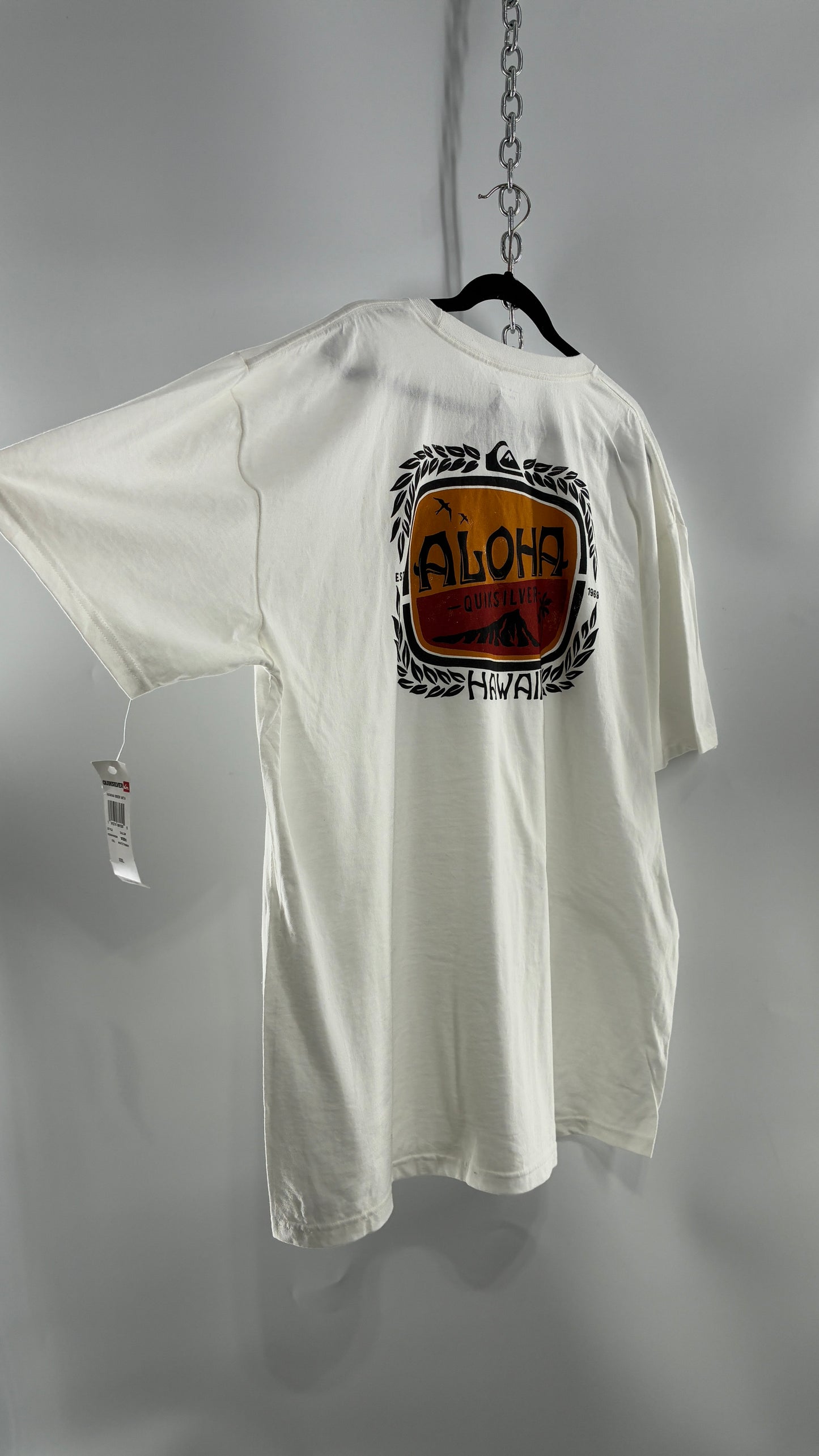 Vintage QUICK SILVER Graphic T Shirt (XXL)