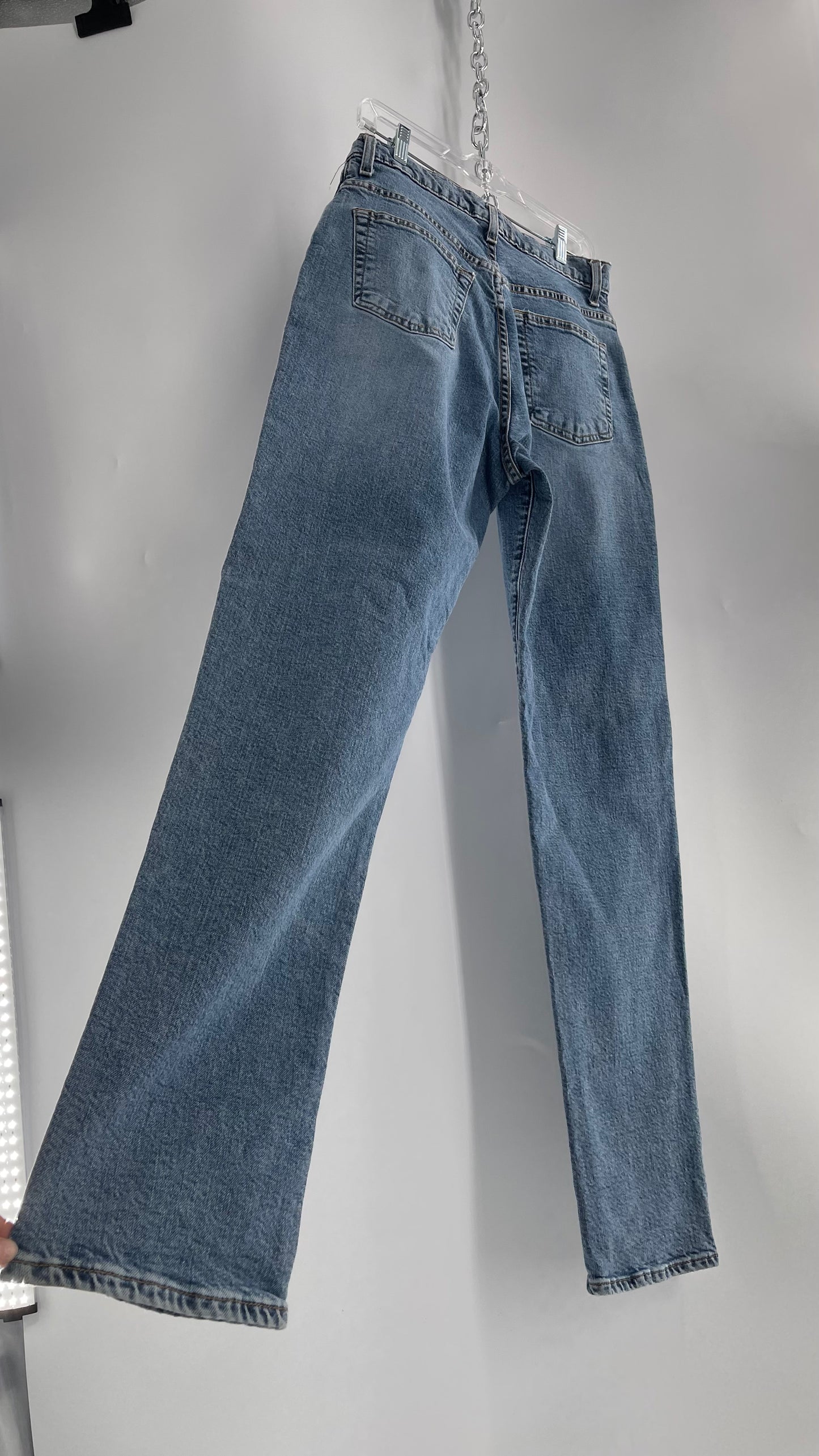 Gap Vintage HighWaist Light Wash Jeans (12)