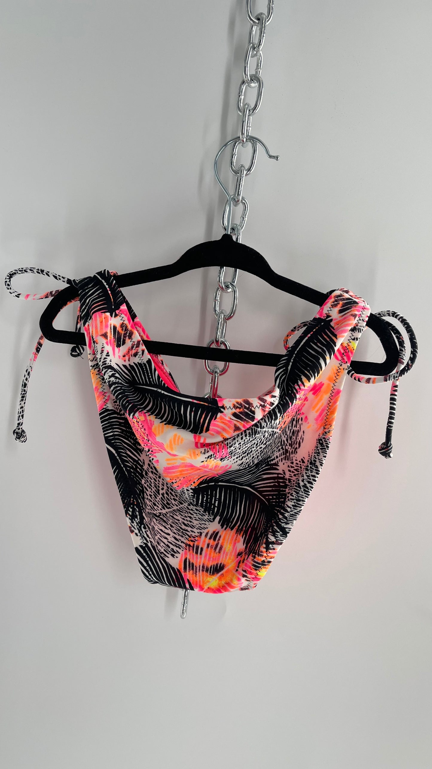 Vintage American Eagle Black/White/Neon Bottoms (Small)