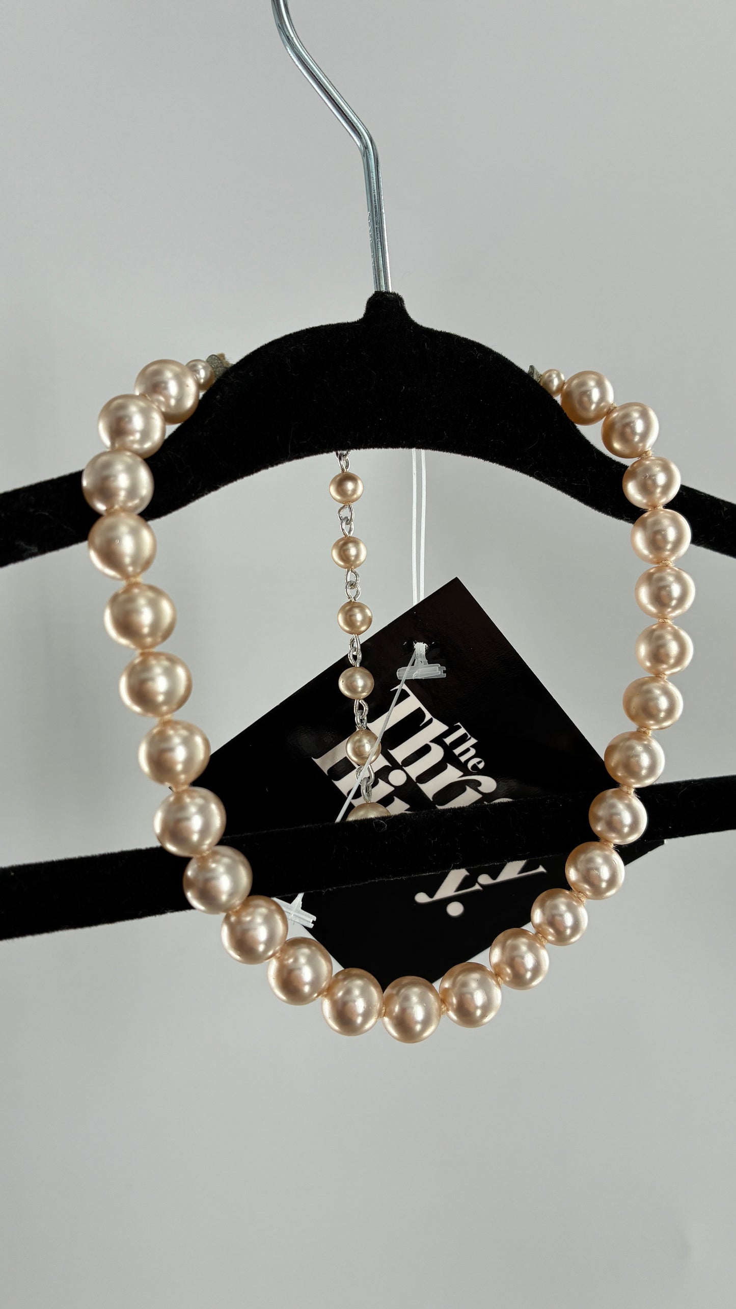 Vintage Pearl Choker Necklace