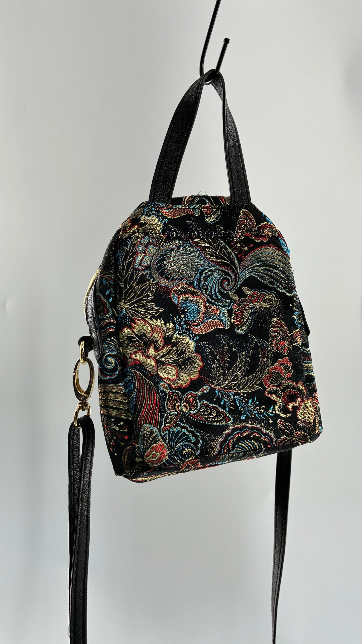 Vintage BETSY JOHNSON Mini Convertible Crossbody Backpack