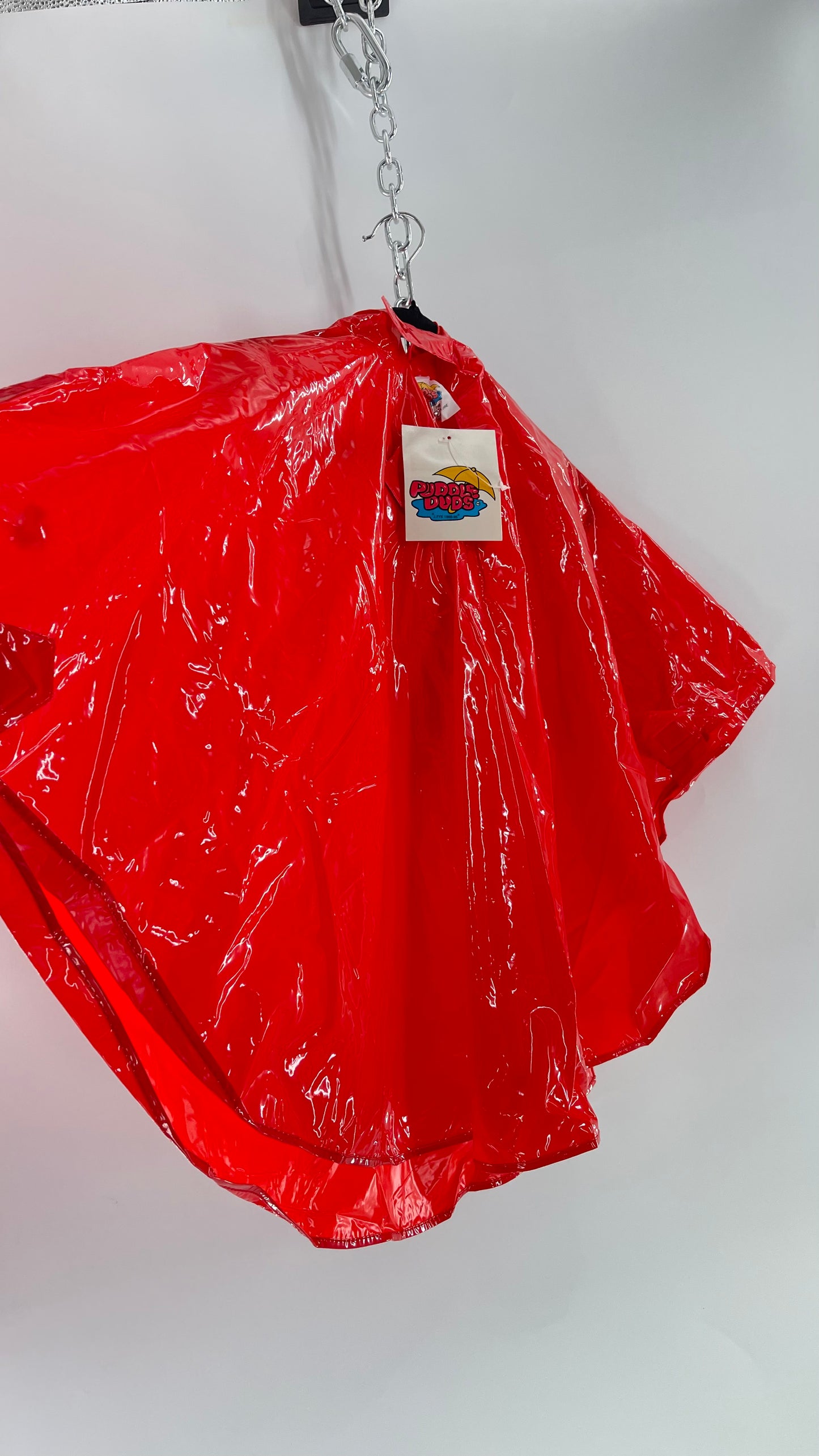 Deadstock Vintage Puddle Duds Puppy Rain Poncho with Dog Hood and Floppy Ears ‘90s (One Size)