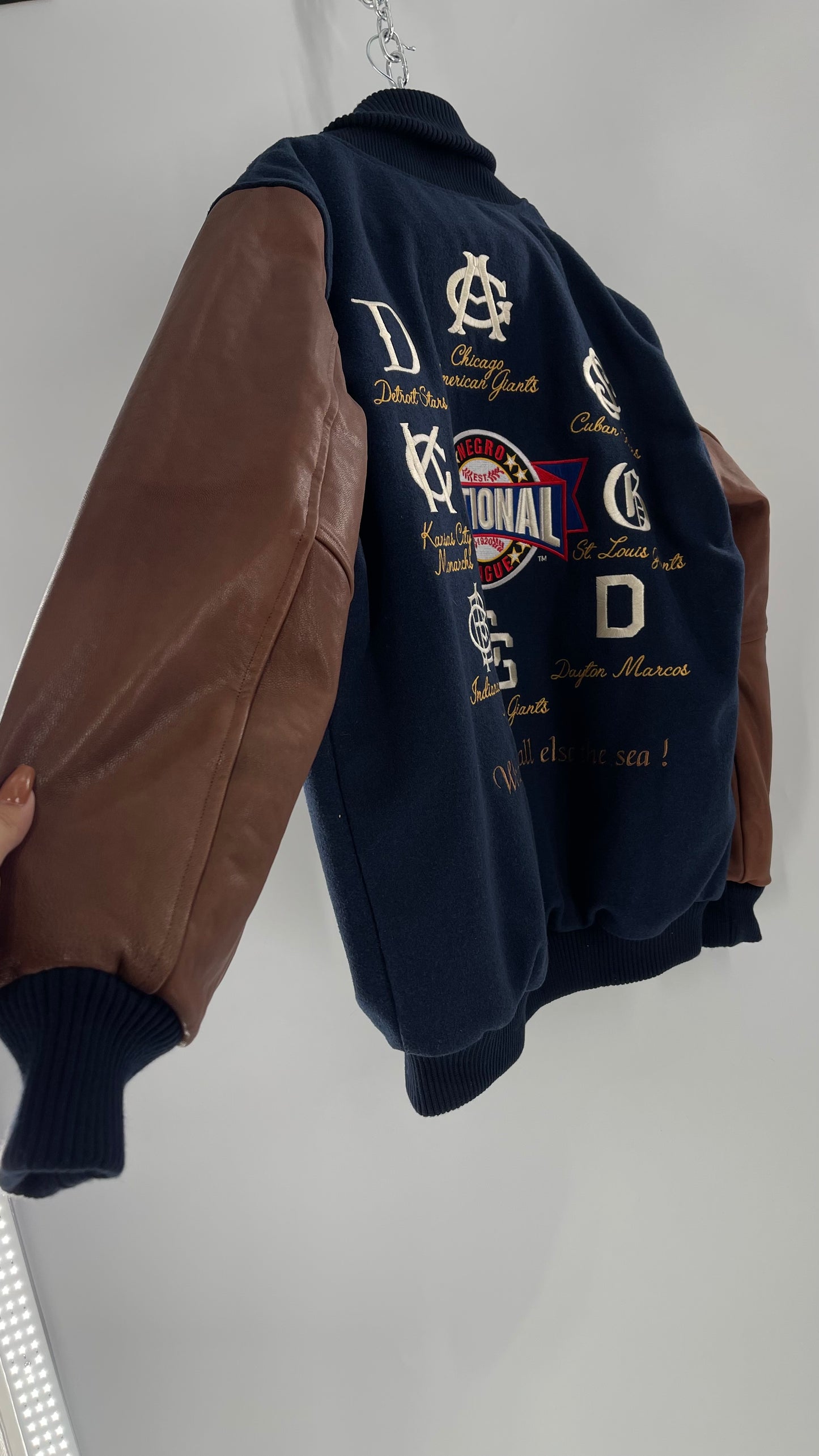 100th Anniversary Negro League Varsity Jacket (XL)
