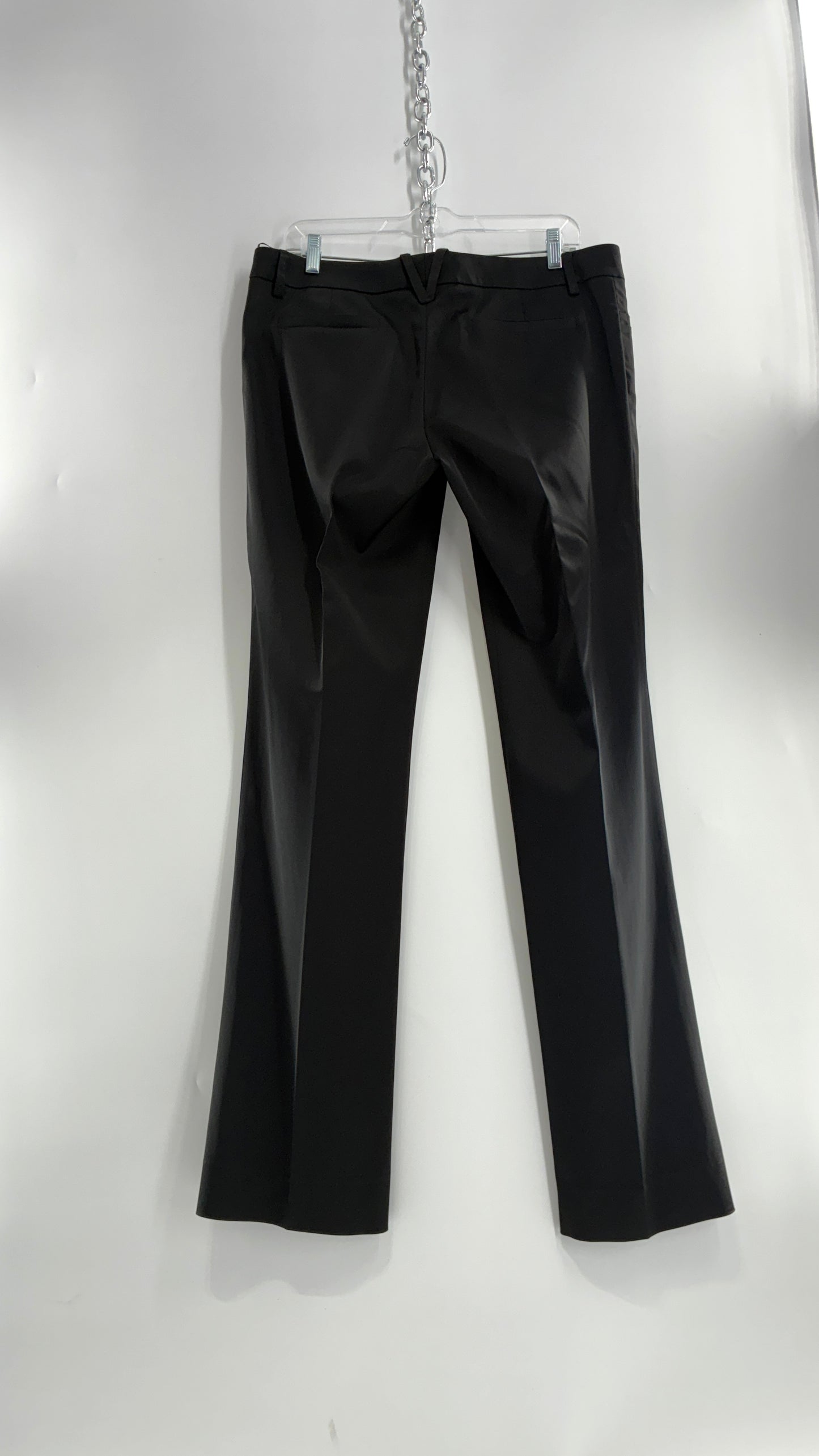 Vintage VERSACE Black Pleated Low Waisted Trouser (46/12)