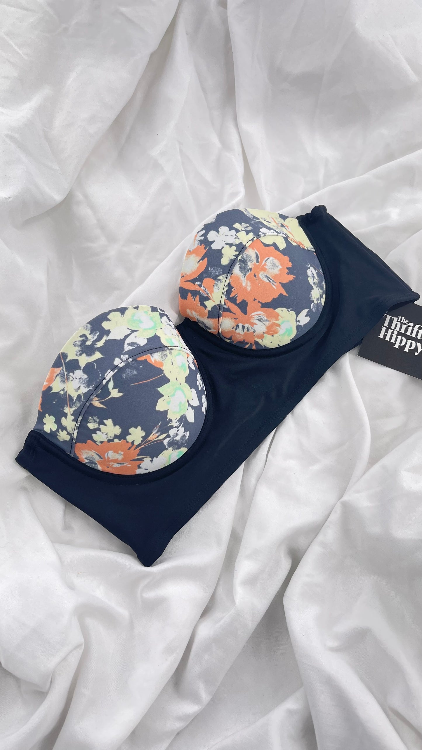 Pacsun LA Hearts Underwire Swim Top (Large)