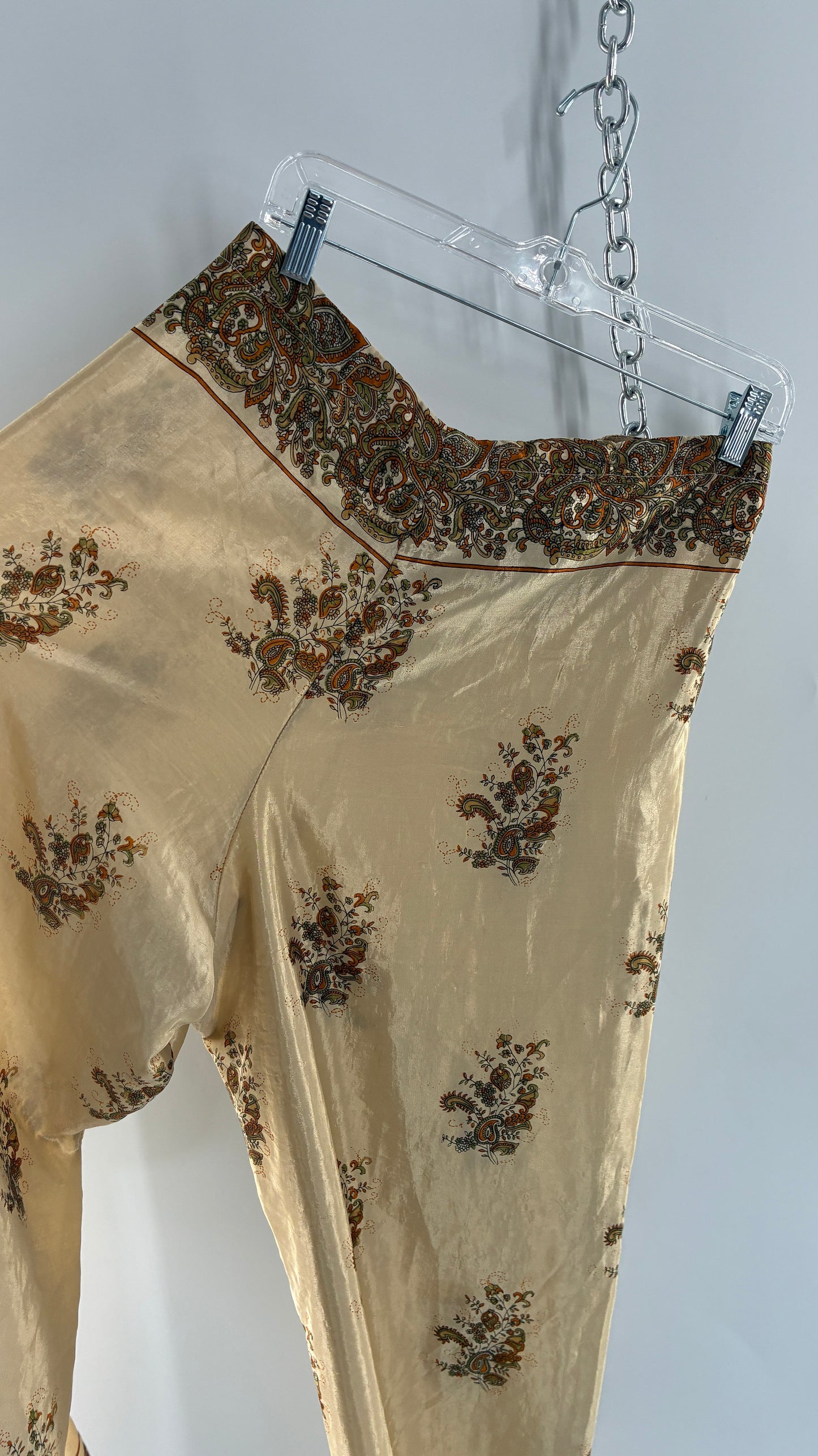 Urban Renewal Urban Outfitters Silky Lounge Pant Upcycled Vintage (Small)