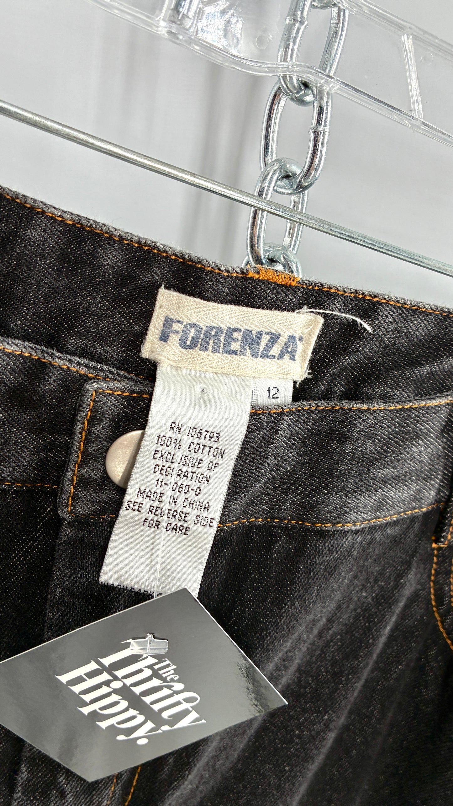 Vintage FORENZA Denim with Sequin Butterfly Detail (12)