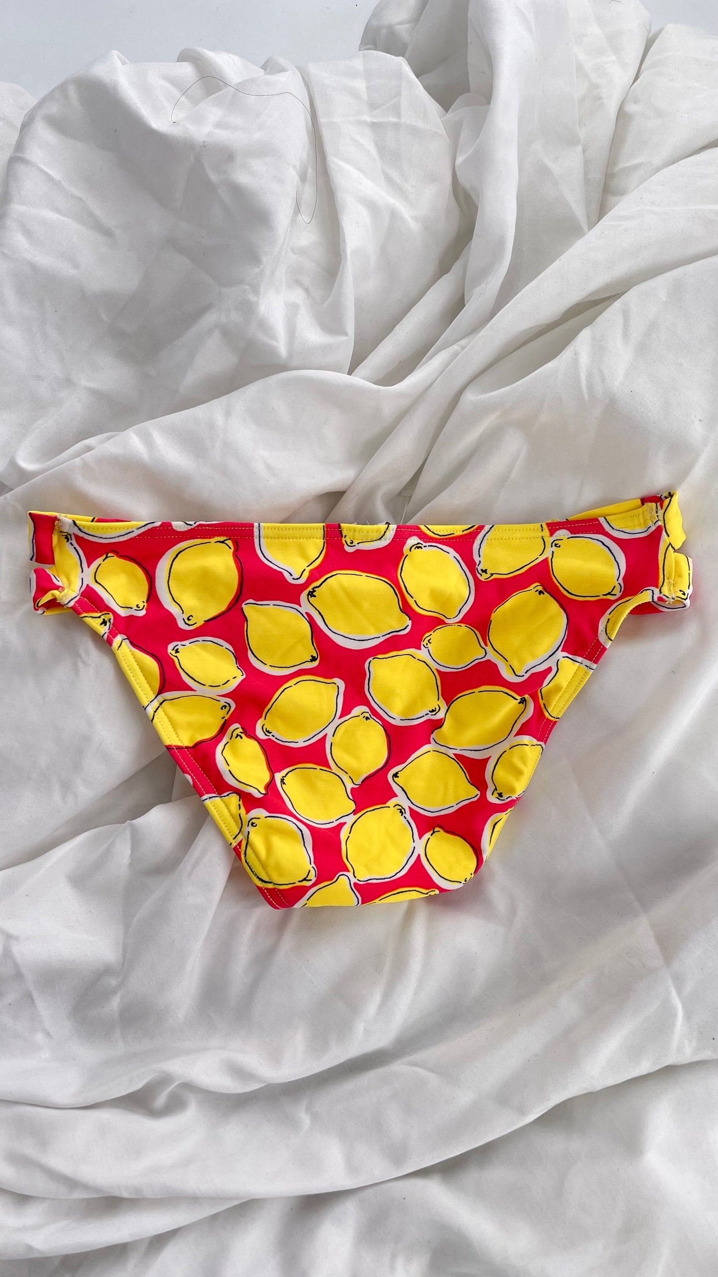 dELiA’s Lemon Bikini Bottoms (XS)