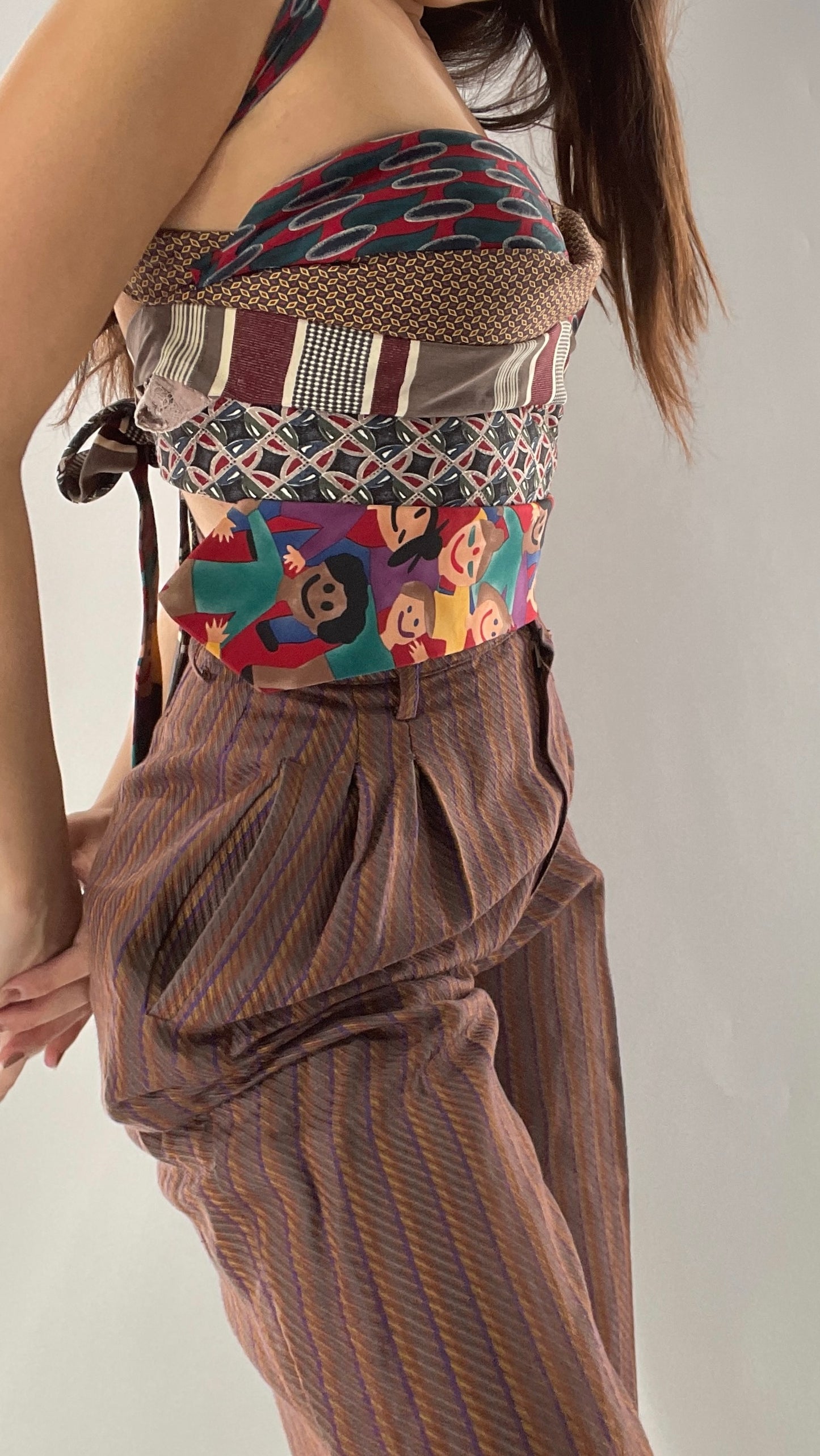 All Tied Up Custom Handmade Top (One Size)
