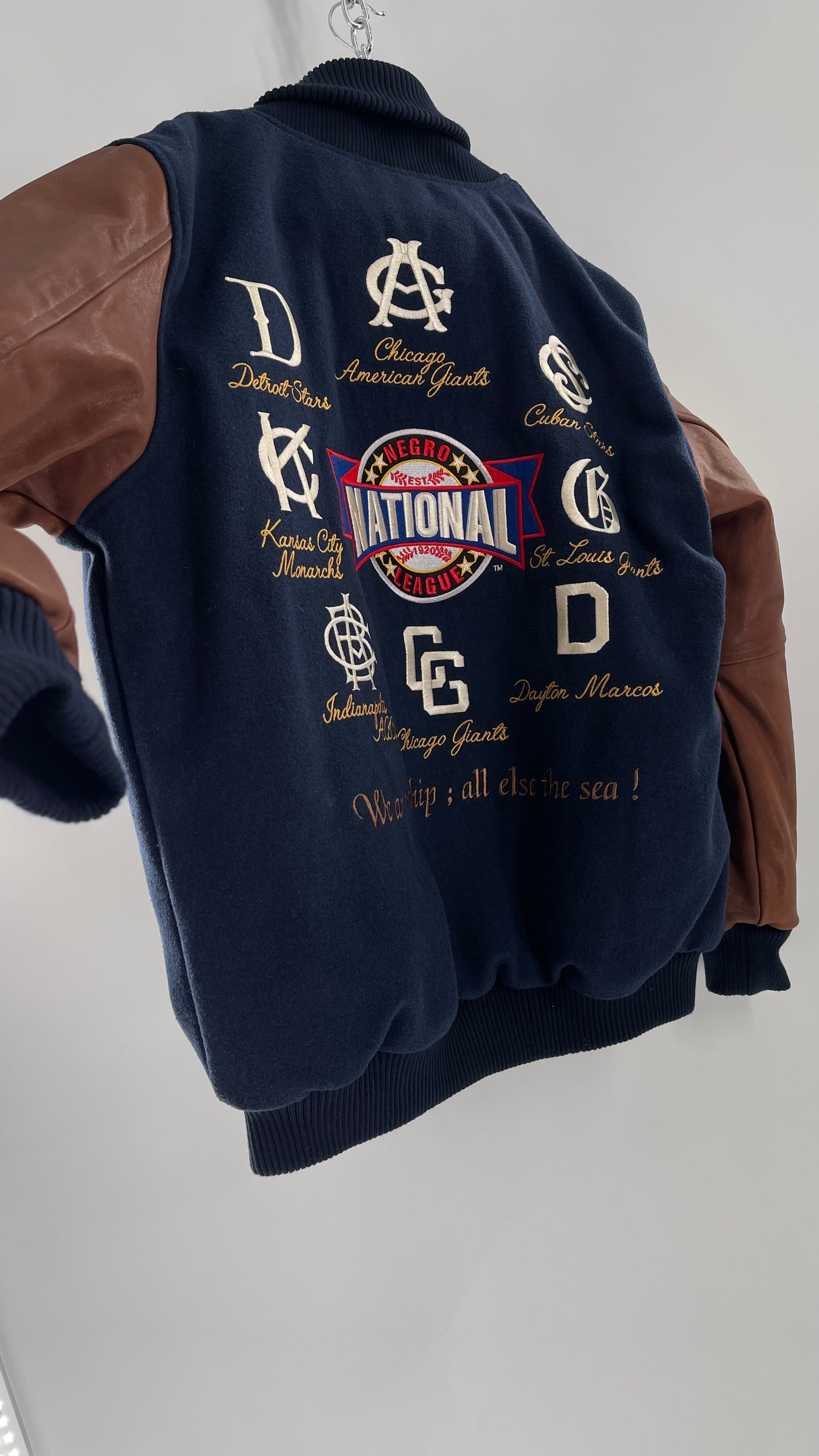 100th Anniversary Negro League Varsity Jacket (XL)