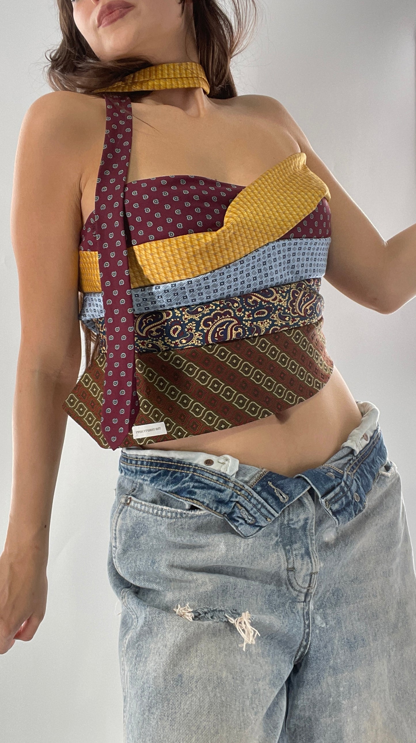 All Tied Up Custom Handmade Top (One Size)