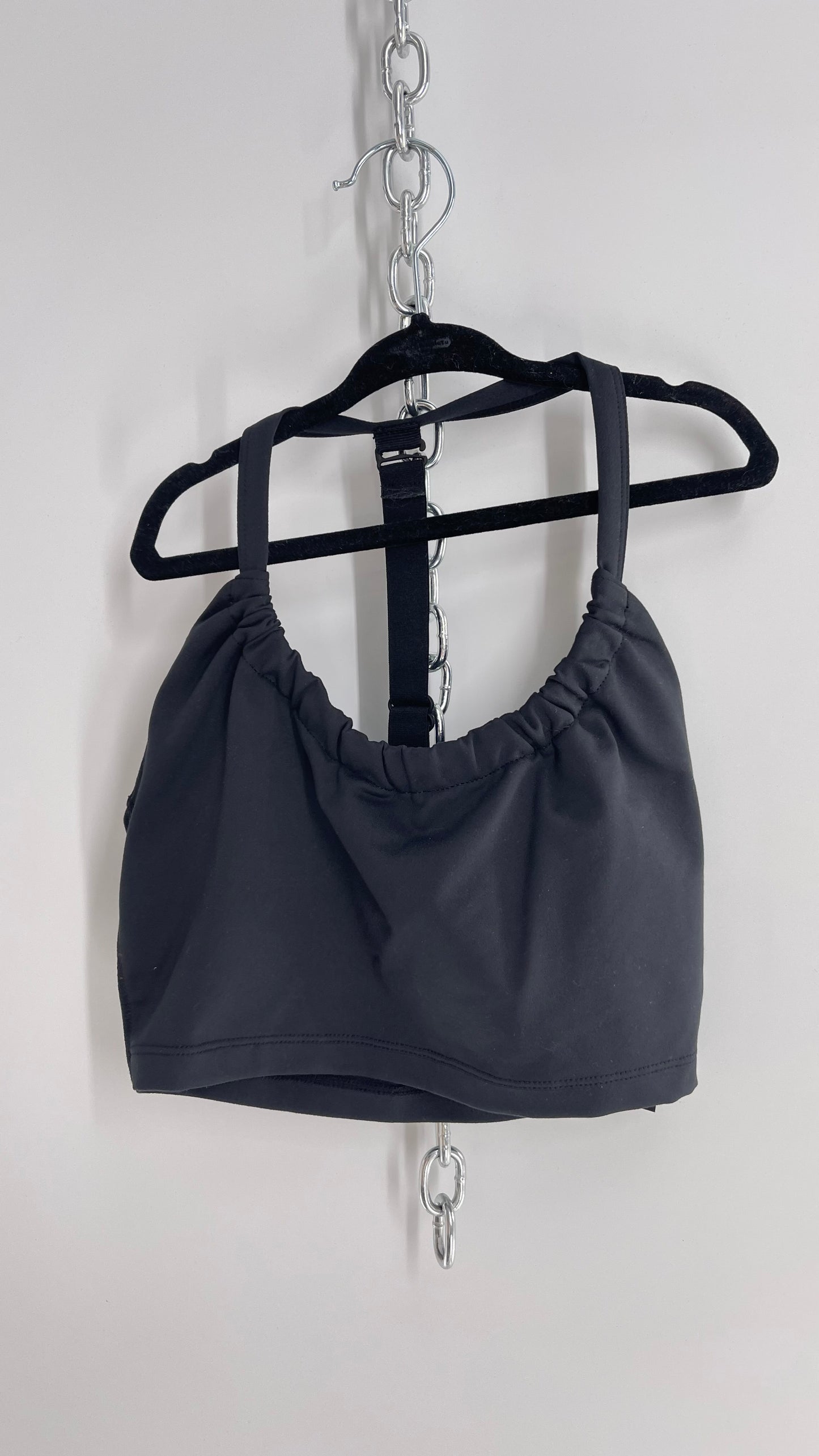 Free People Movement Black Sports Bra with Adjustable Strap (XS)