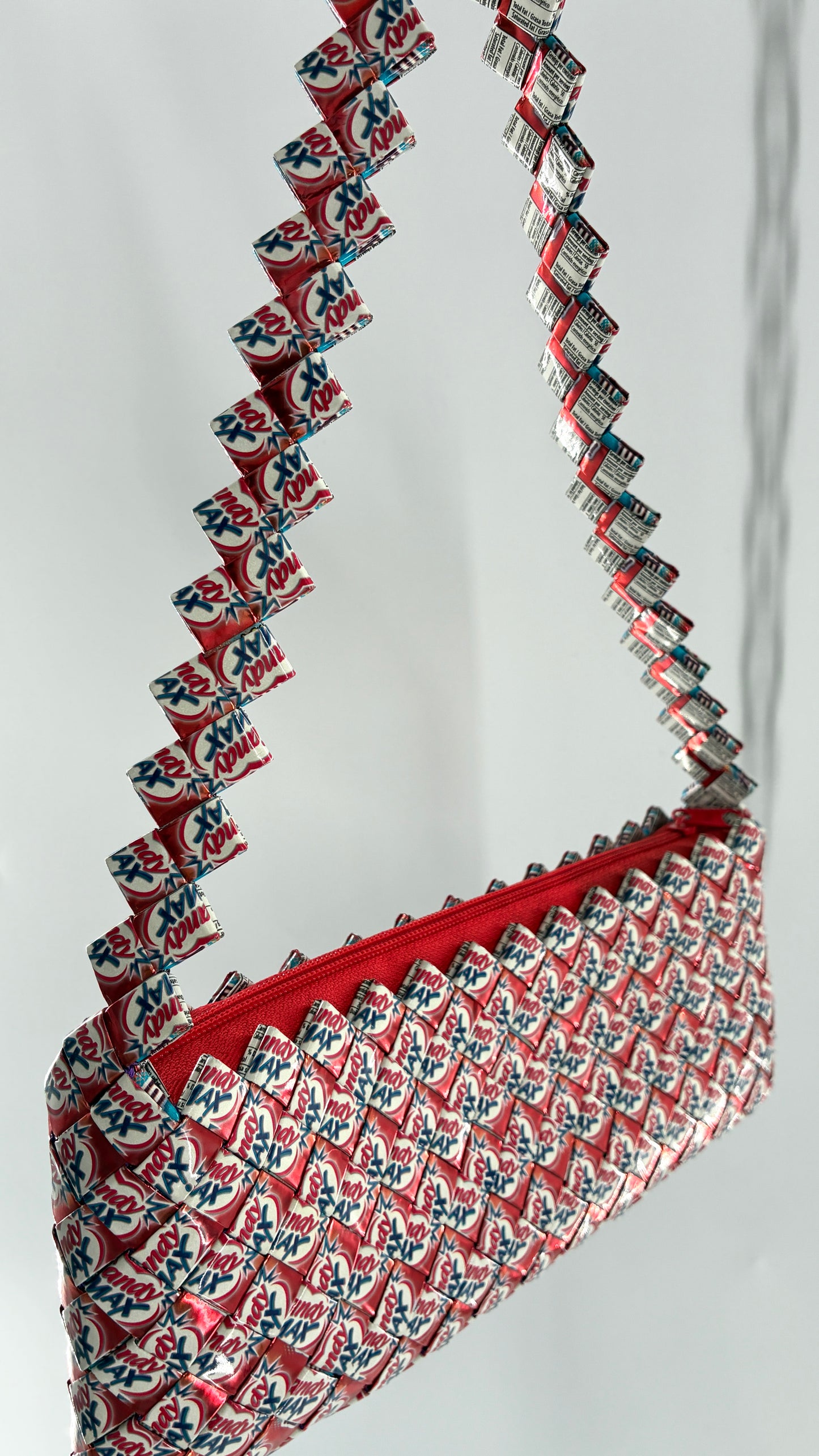 Vintage Candy Wrapper Shoulder Purse