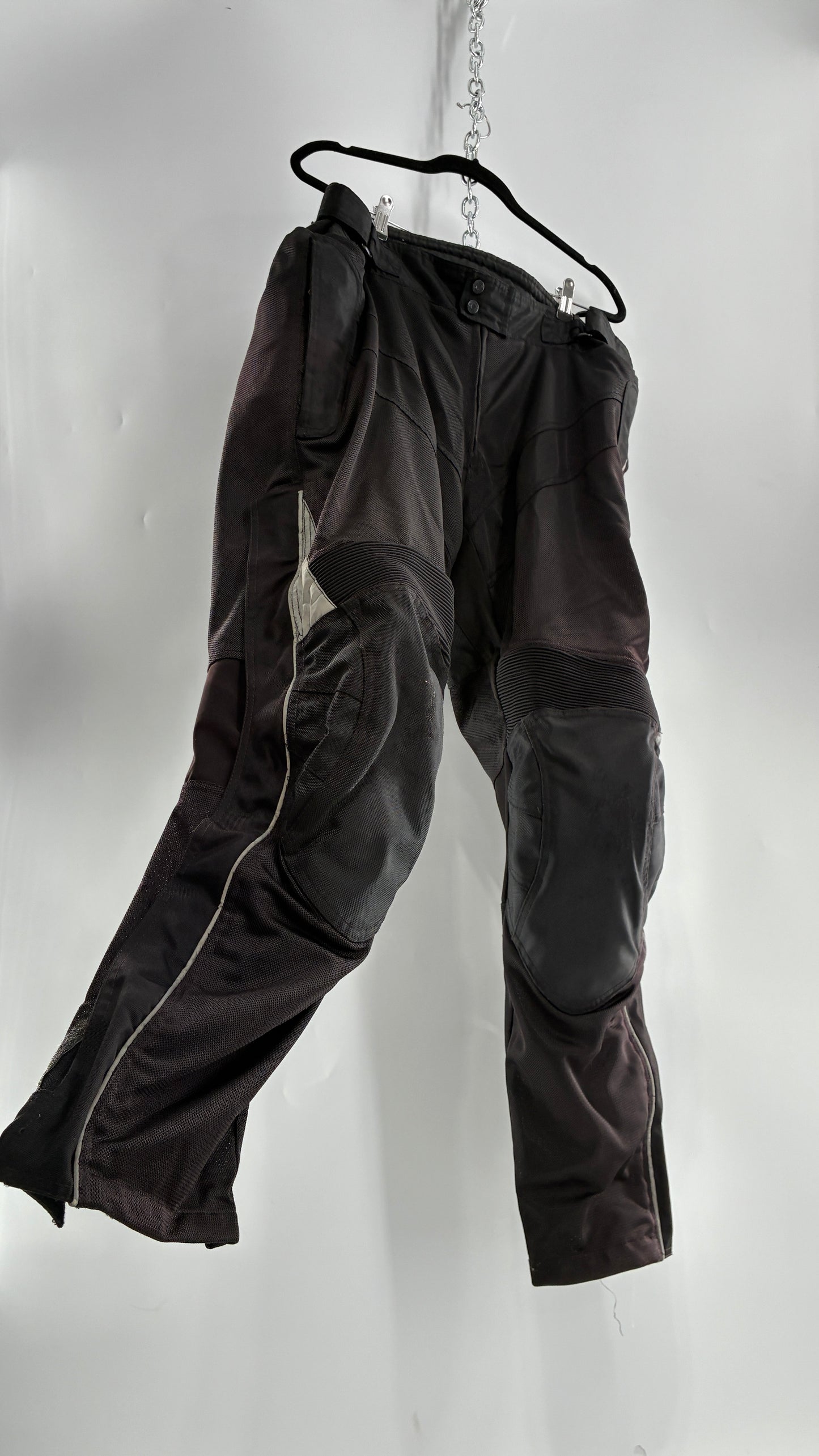 Vintage TOURMASTER VENTURE2.0 Motorcycle Riding Pants with Built In Padding (XXL Short)