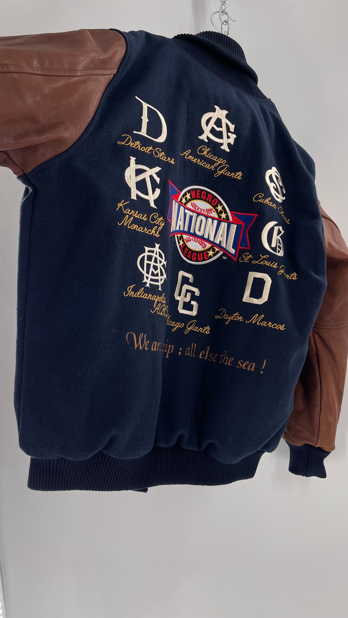 100th Anniversary Negro League Varsity Jacket (XL)
