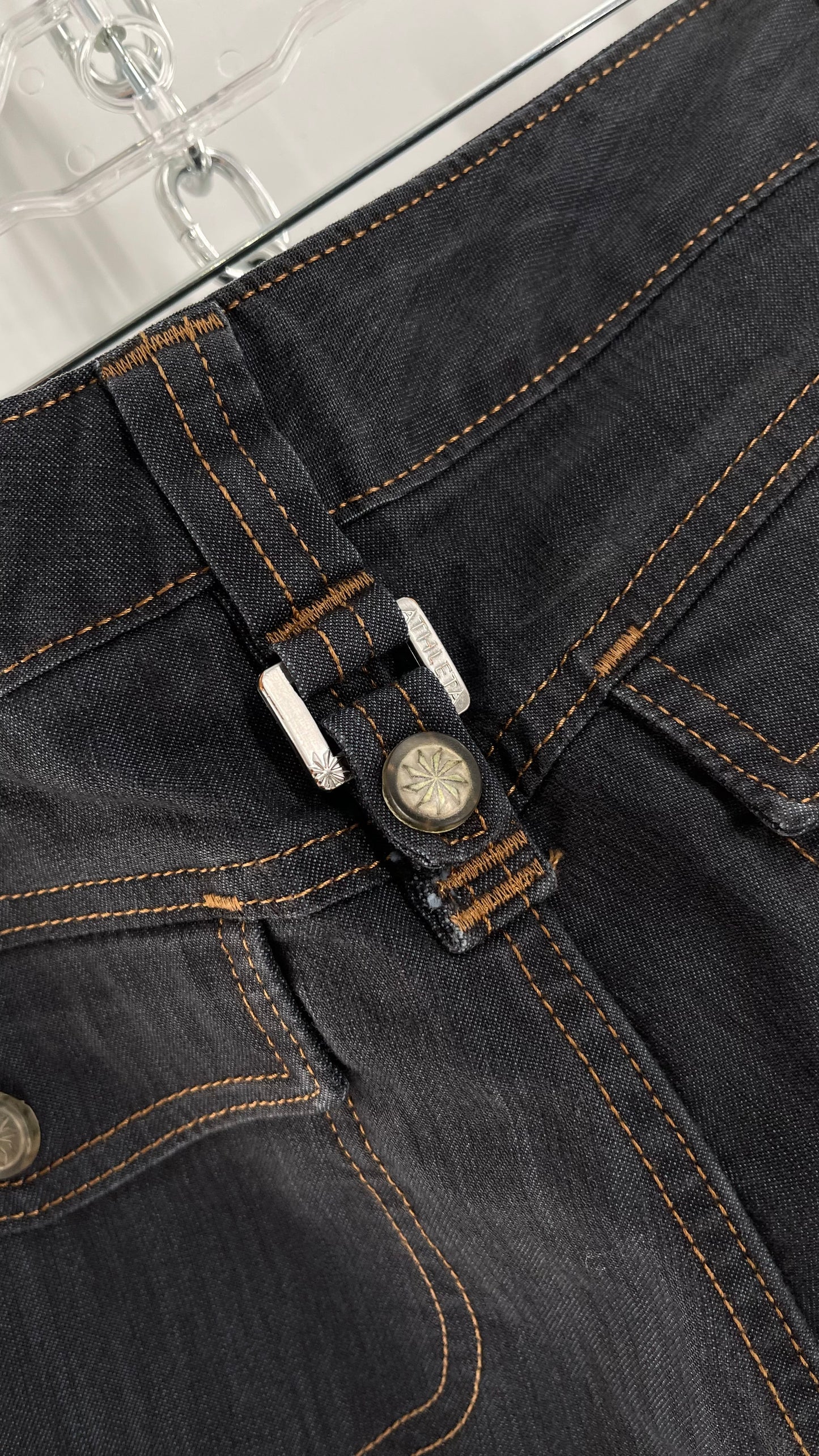 Athleta Flare Denim Cargos (6)