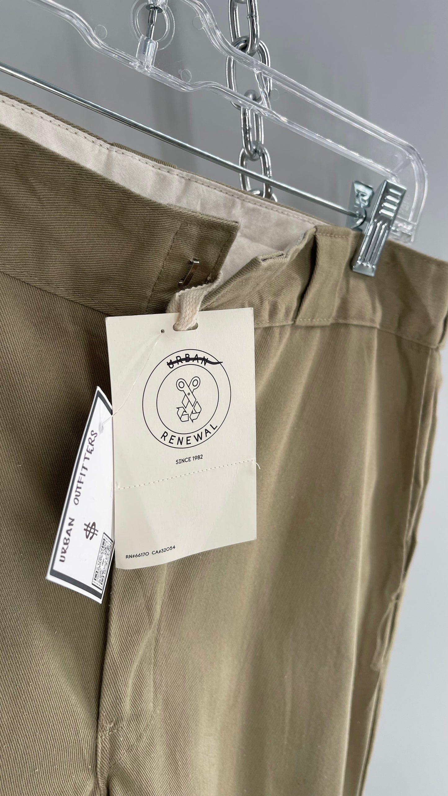 Urban Outfitters Urban Renewal Khaki Trouser (32)