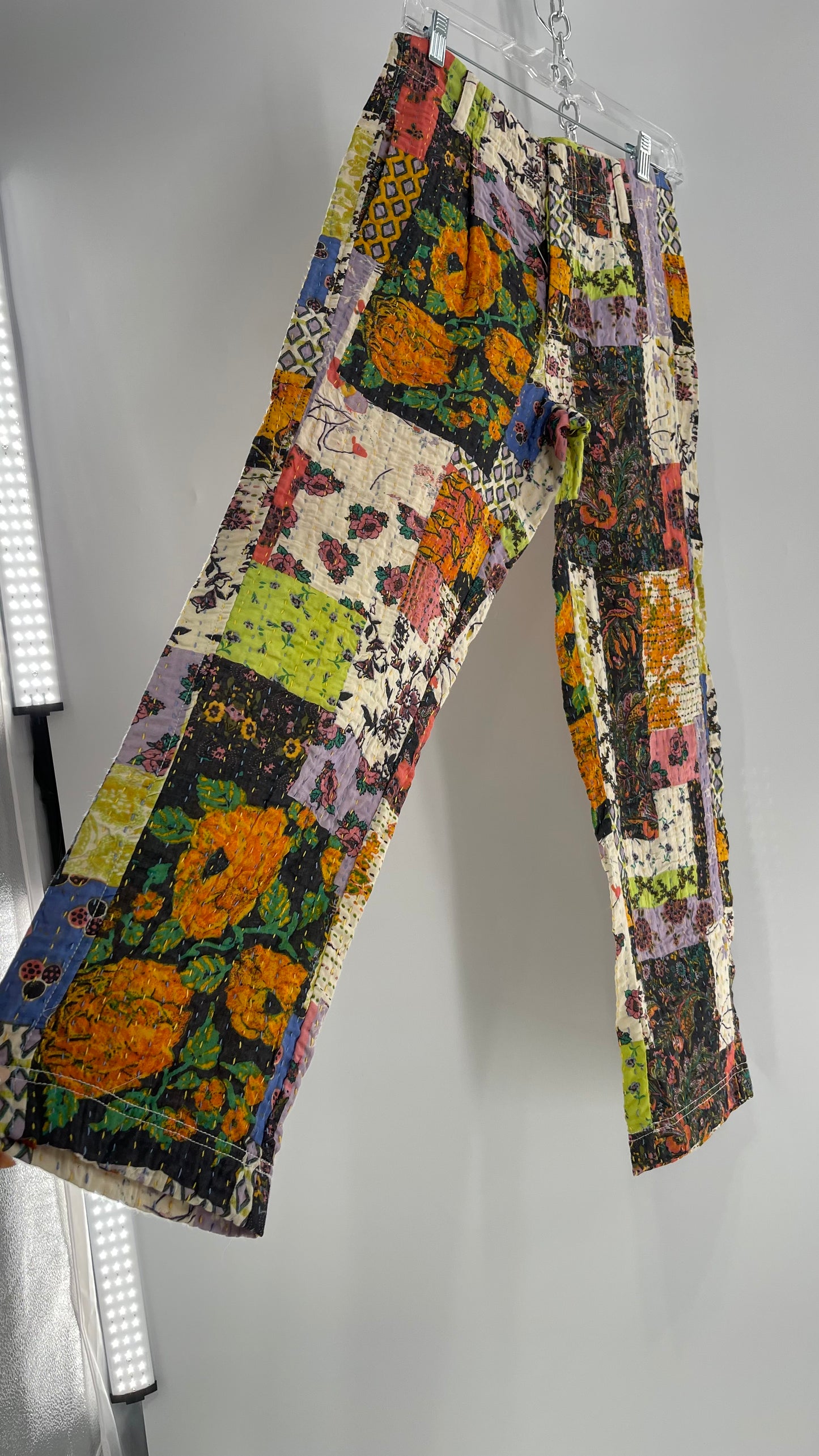 Free People Free Stitch Patchwork Tapestry Trouser (6)