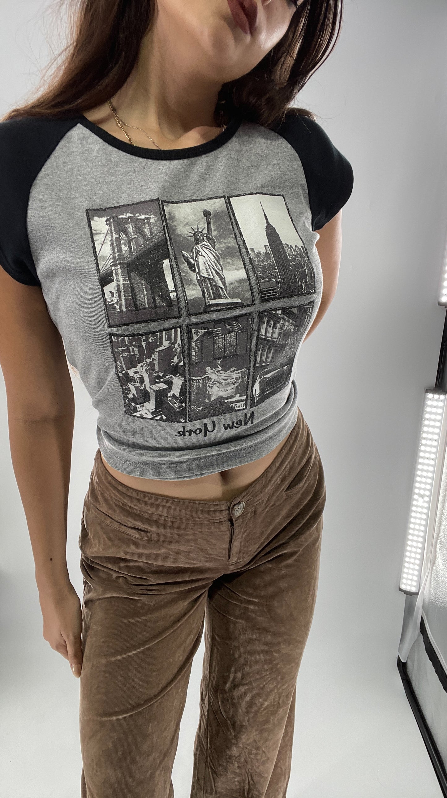 Deadstock 1990s Vintage Kavio! New York Glitter Baby T (XL)
