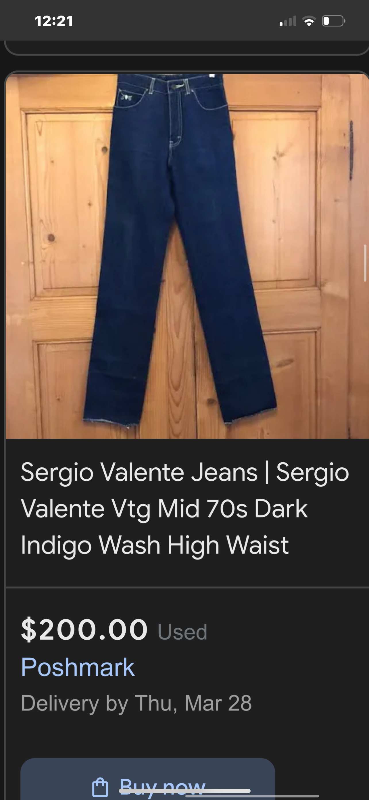 Vintage Sergio Valente Light Blue Ultra High Waisted Mom Jeans with Distressing (28)
