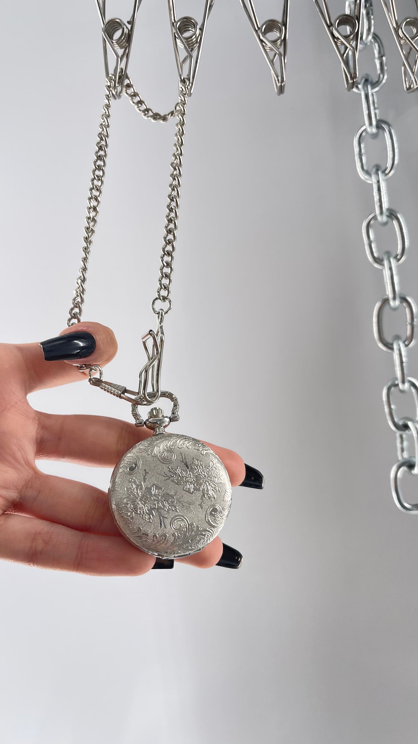 Vintage Watch Choker/Pocket Watch with Chain