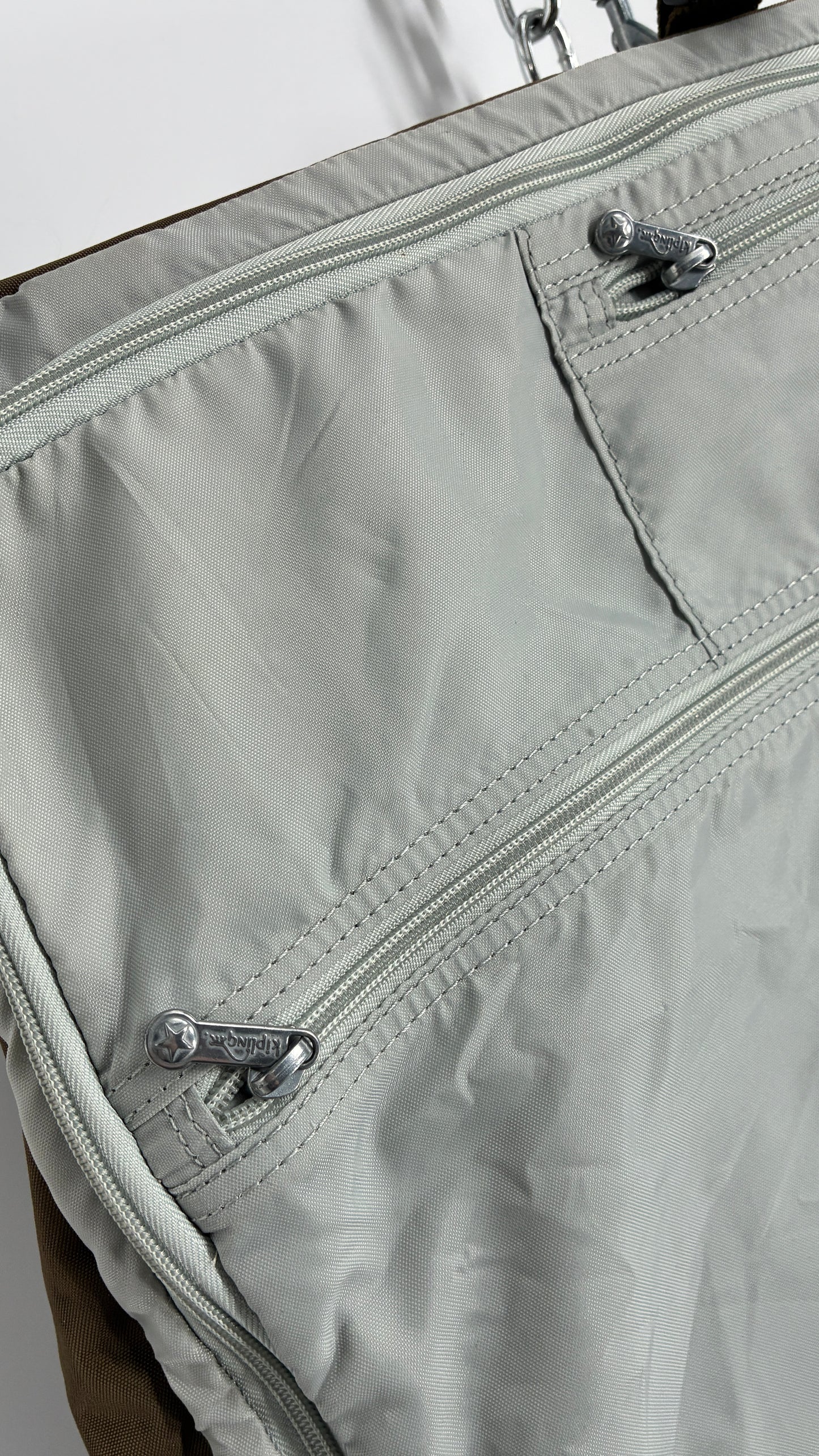 Vintage KIPLING Folding Travel Clothing Organizer Garment Bag