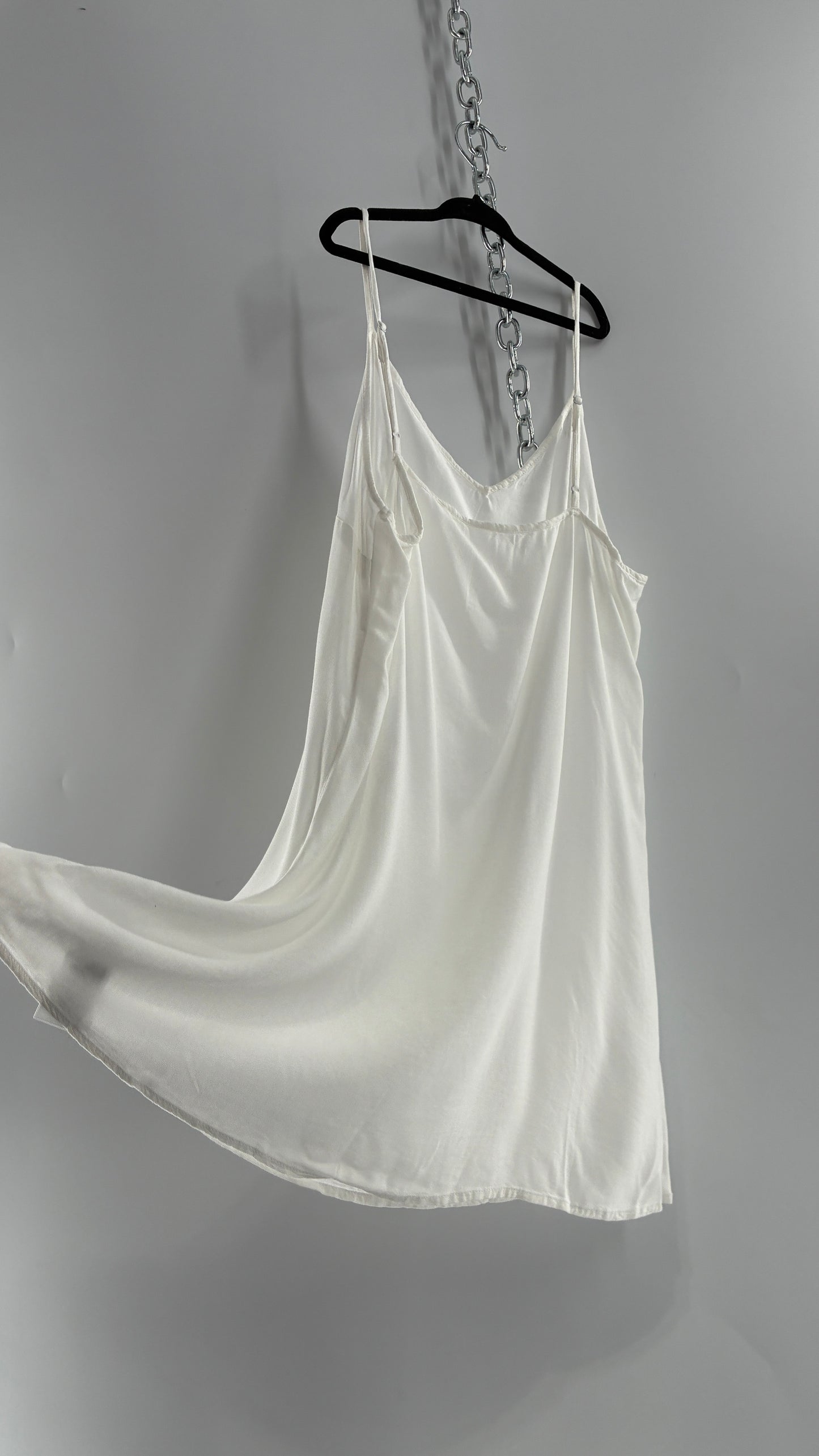 White Slip Dress (8/Medium)