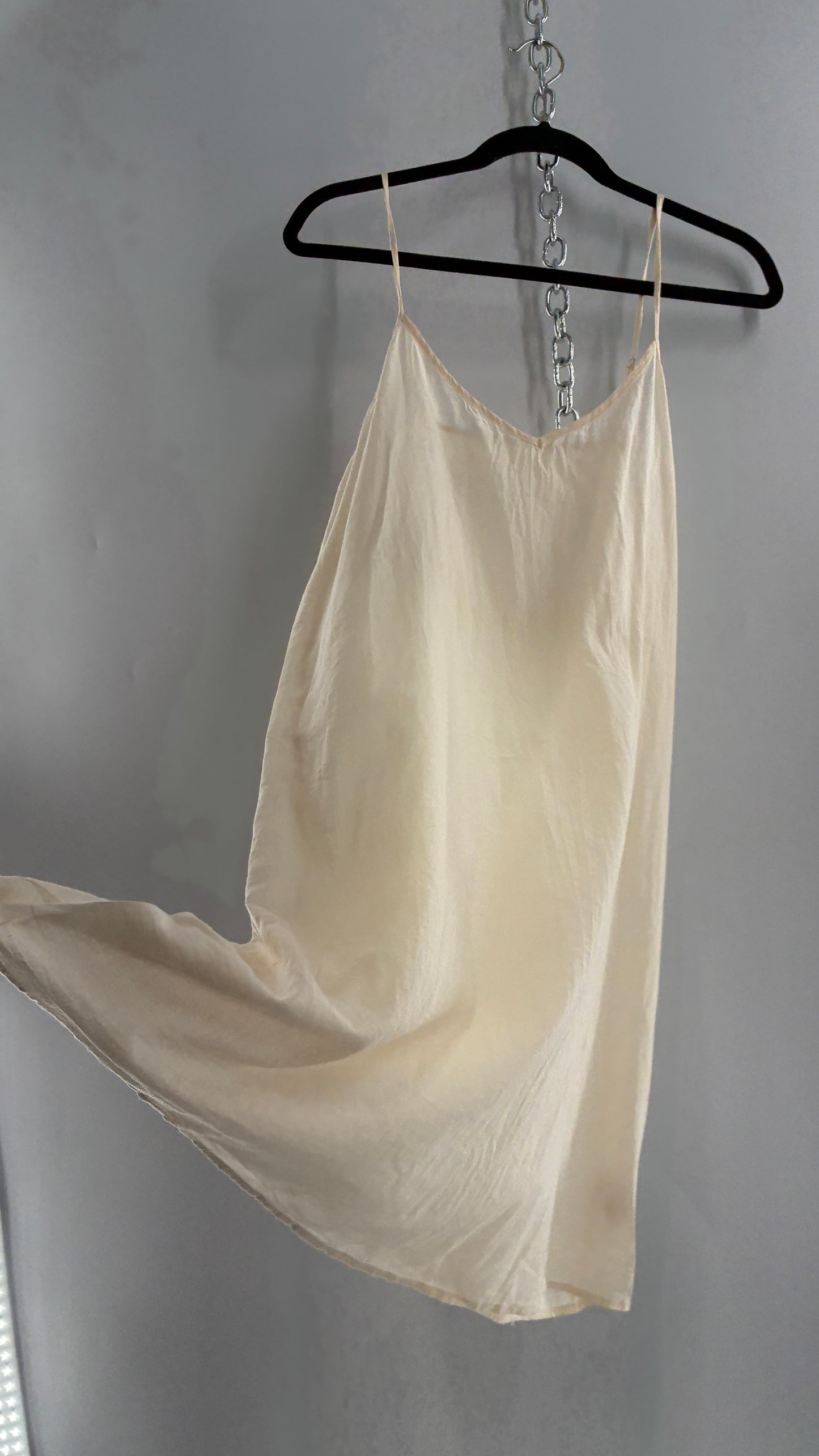 Off White Slip Dress (S/M)