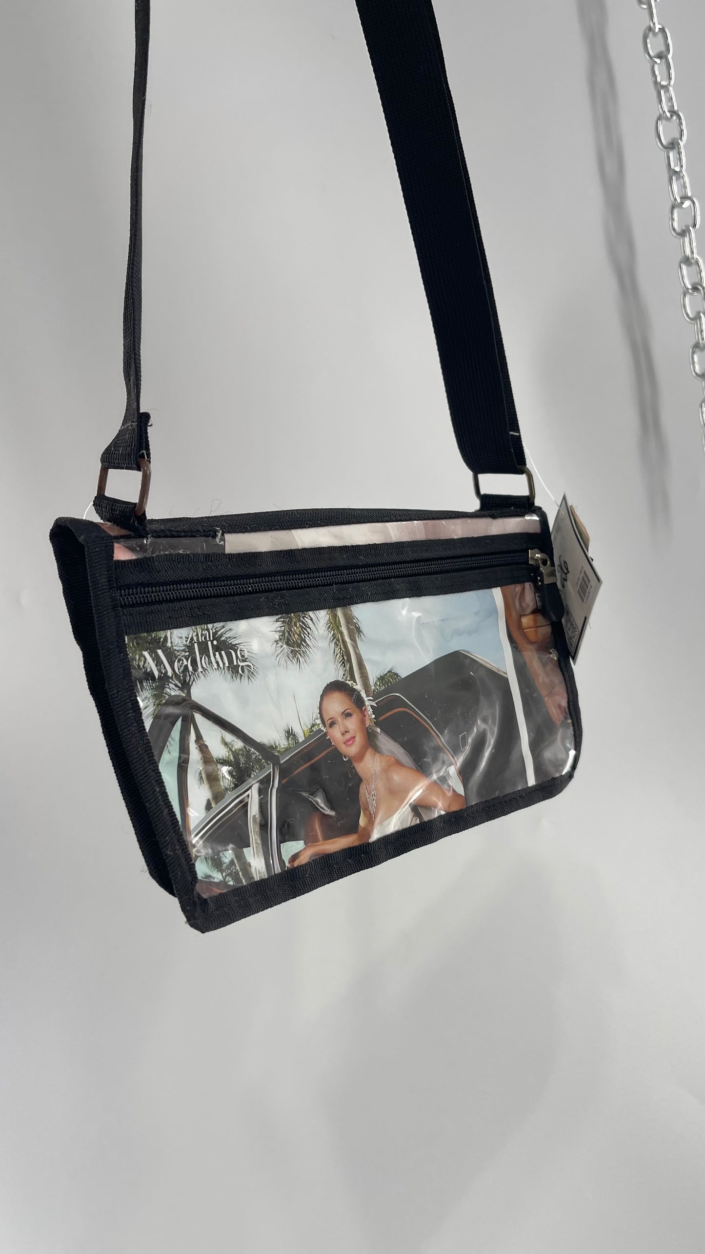 Deadstock Vintage Magazine Bag with Adjustable Strap