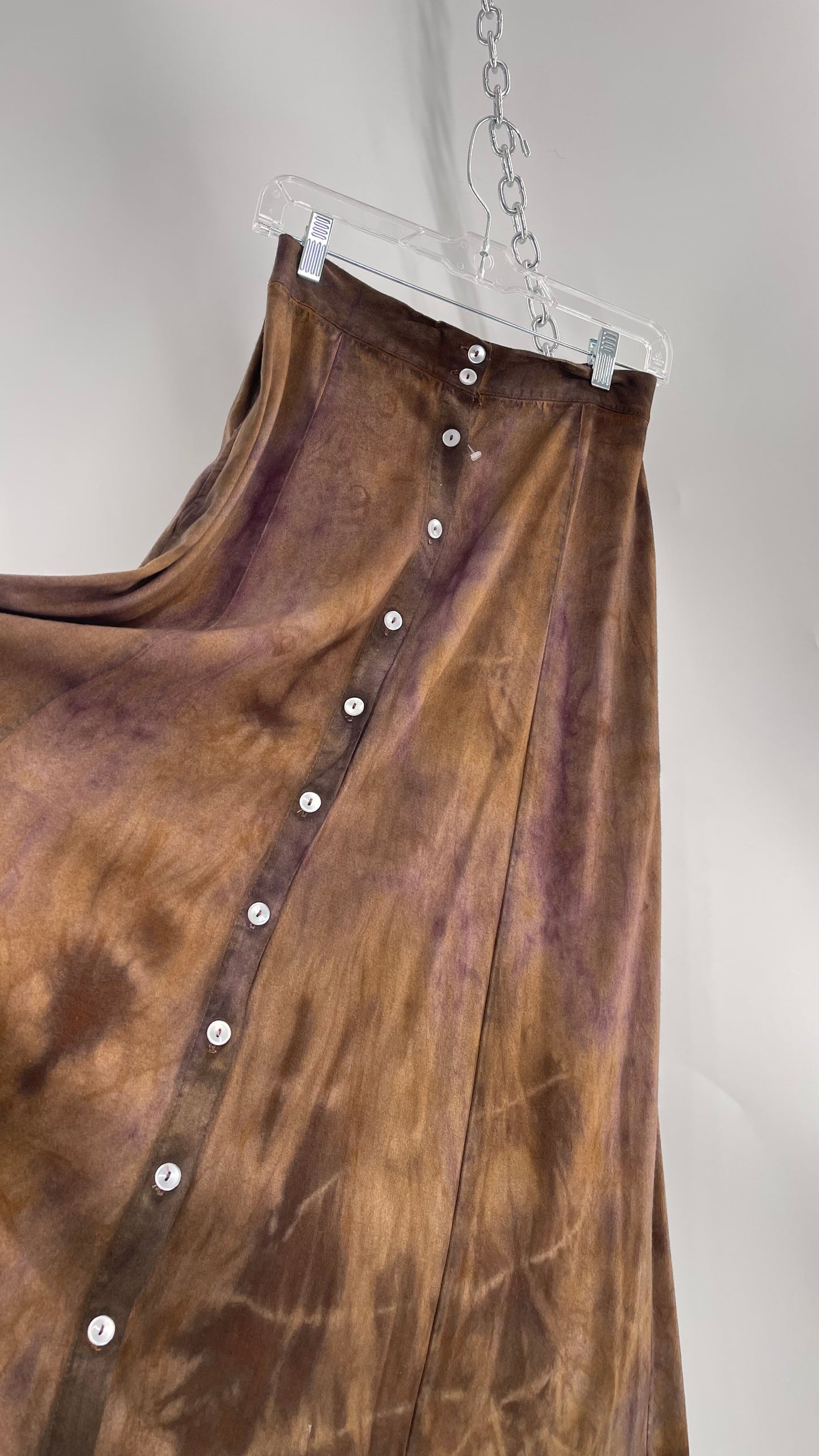 Vintage WHORL Raymond Ercoli Brown Tie Dyed (One Size)