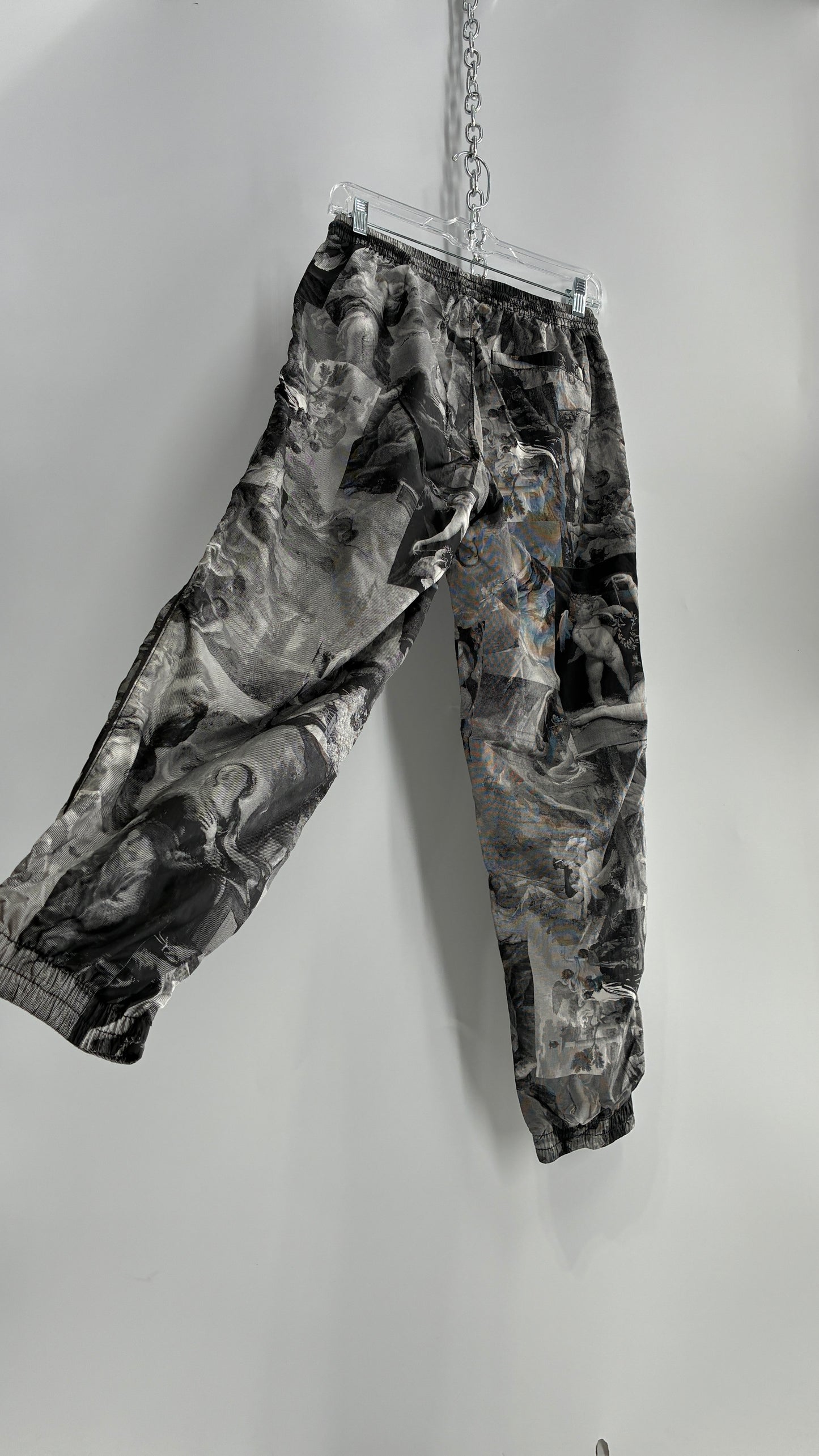 Urban Outfitters Religiously Symbolic Graphic Joggers (Medium)