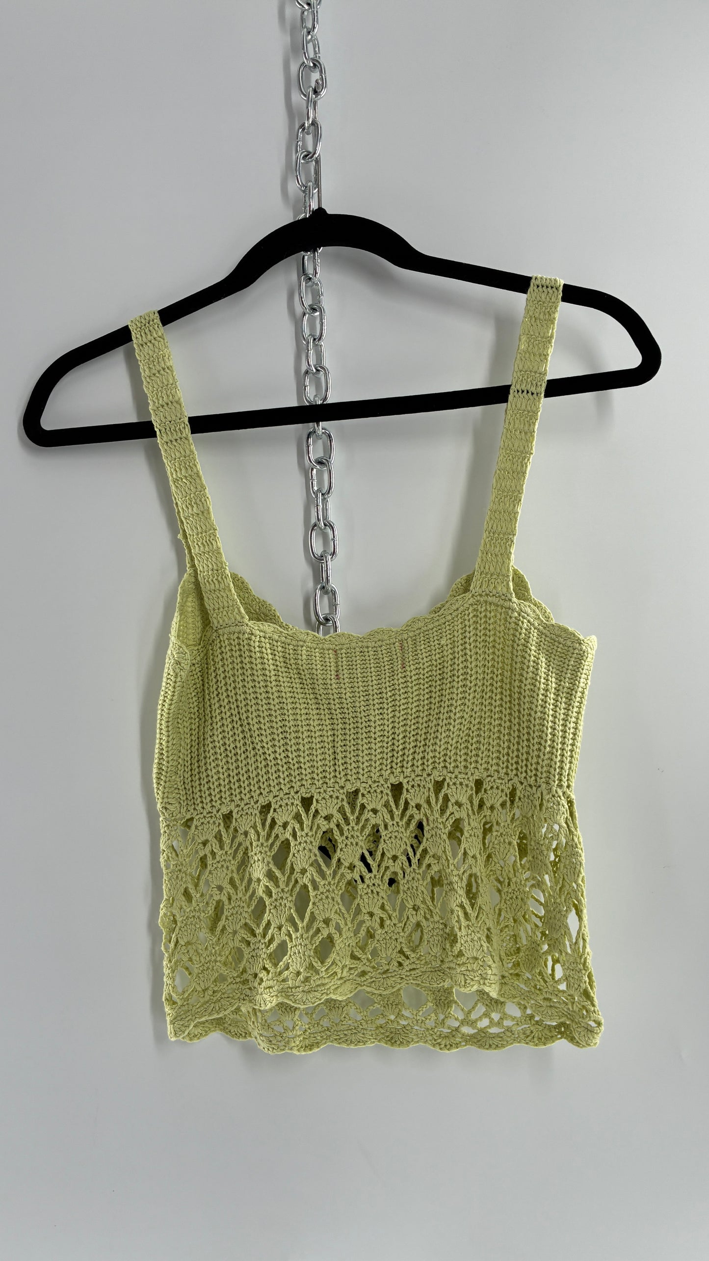 EDIKTED Green Knit Camisole with Tags Attached(XS)