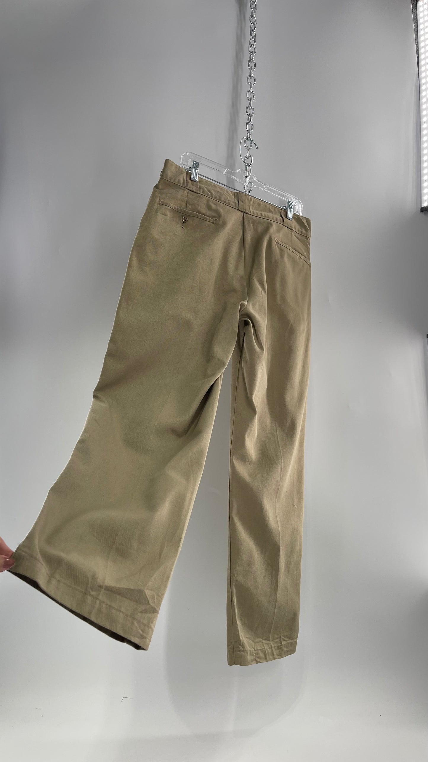 Urban Outfitters Urban Renewal Khaki Trouser (32)