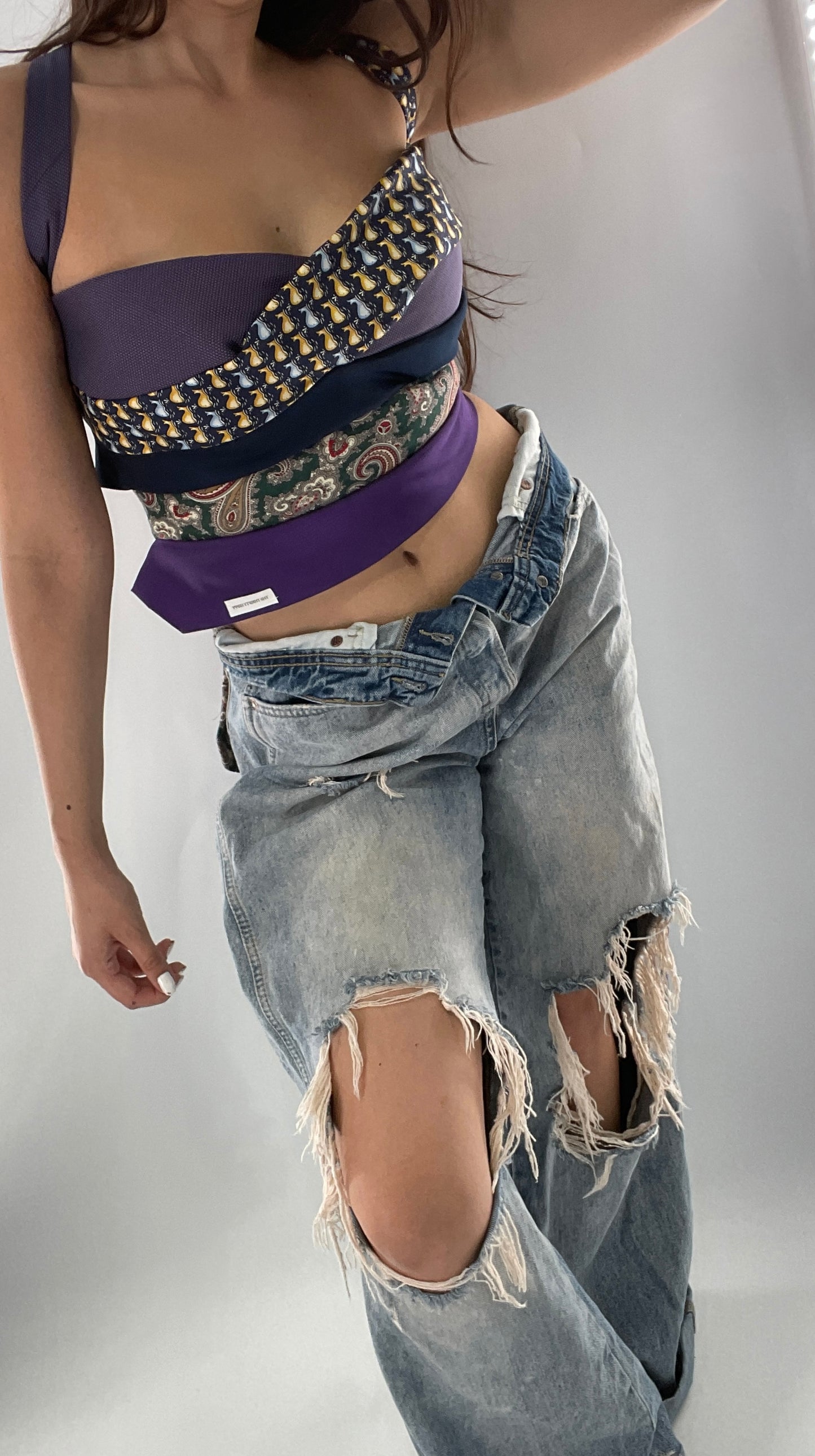 All Tied Up Custom Handmade Top (One Size)