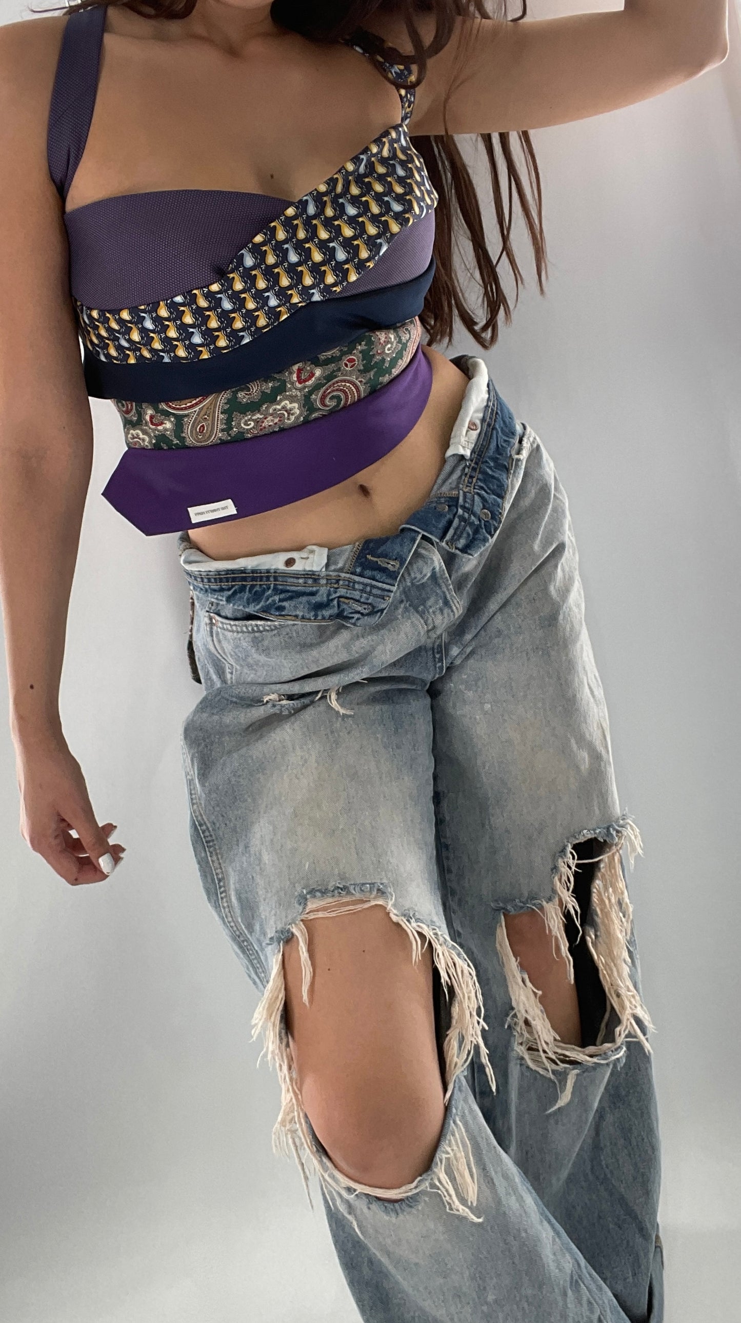 All Tied Up Custom Handmade Top (One Size)