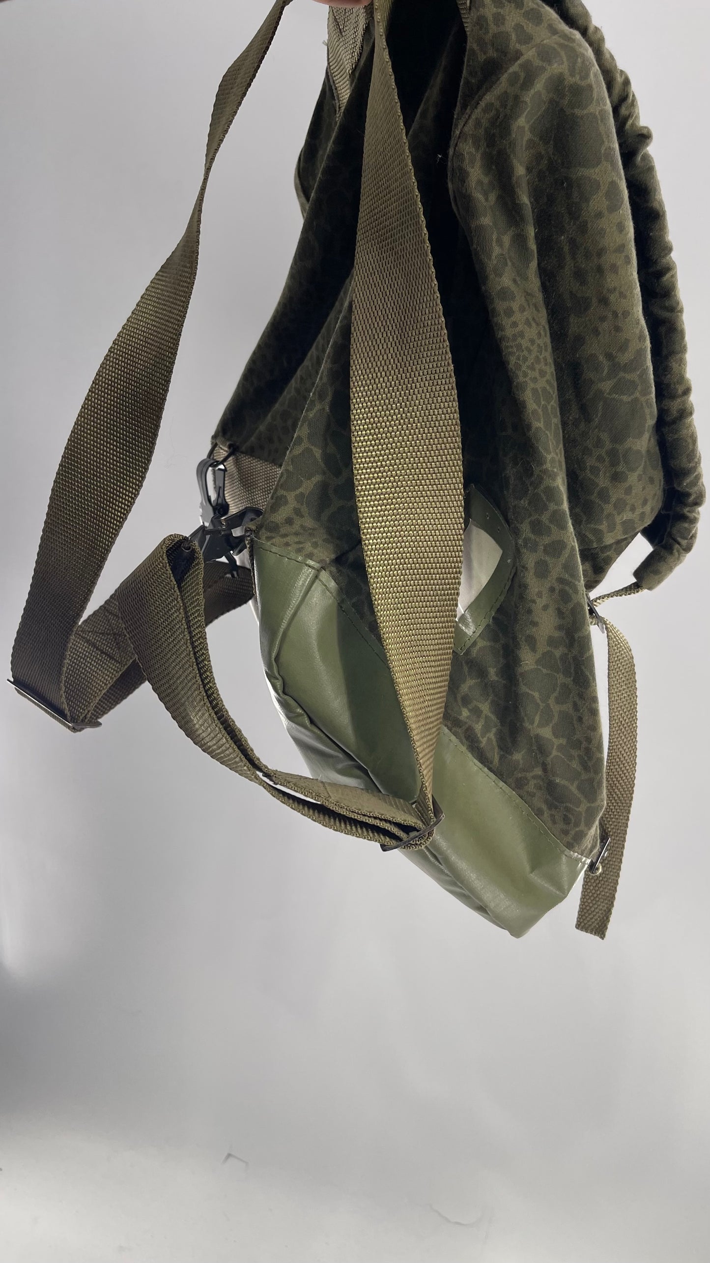 Urban Outfitters Army Green Huge Laundry/Luggage Style Bag with Tags Attached