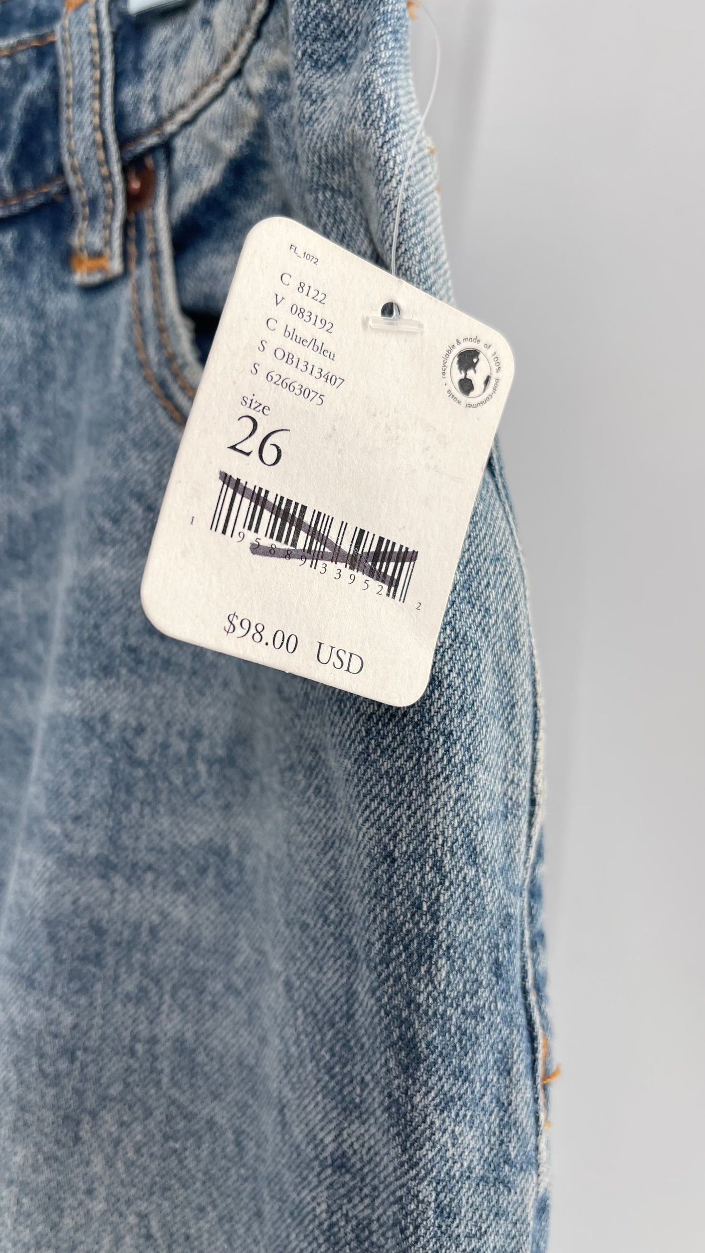 Free People Distressed Jeans with Tags Attached (26)