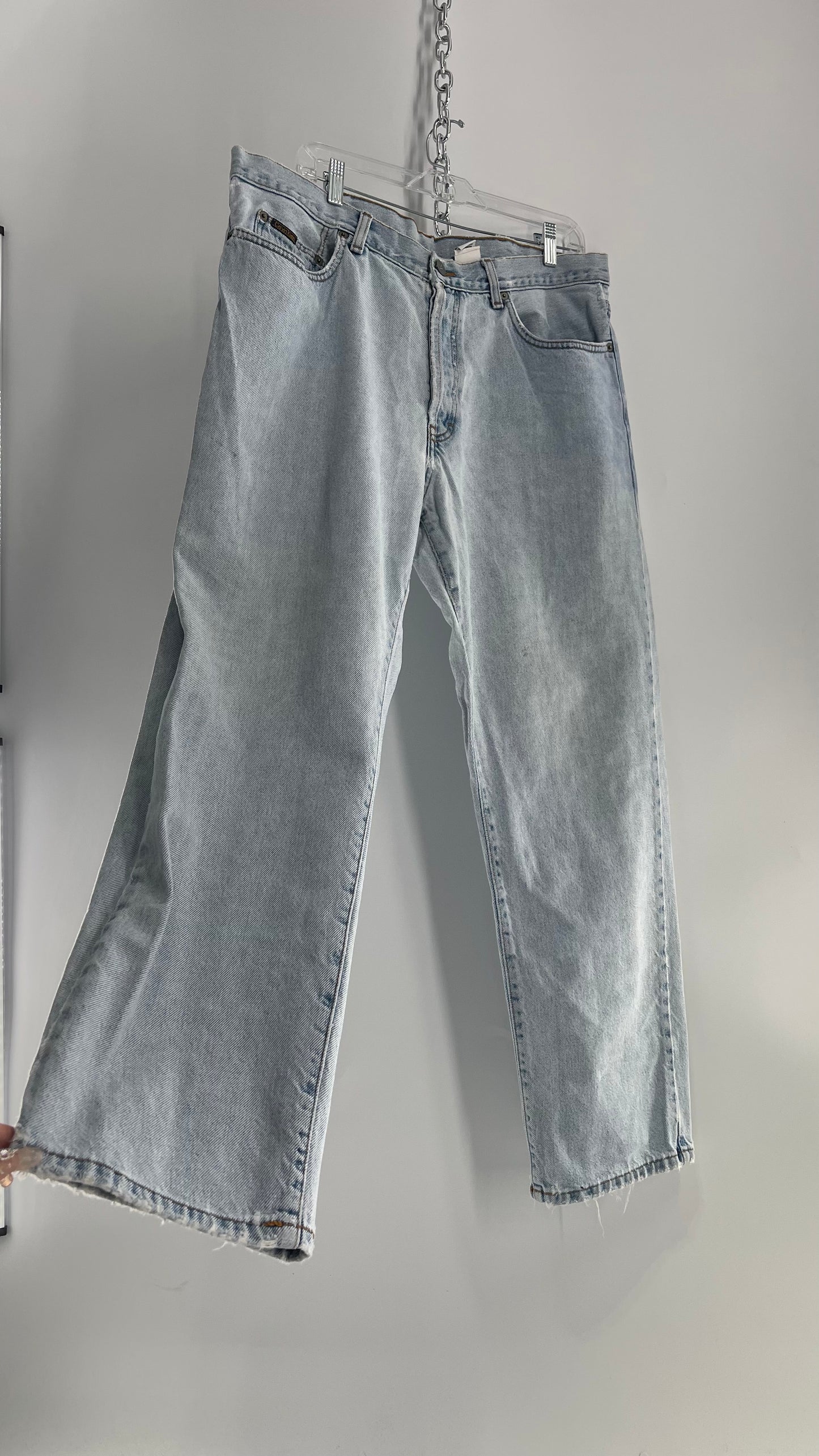 Vintage Calvin Klein Light Wash Jeans (38)