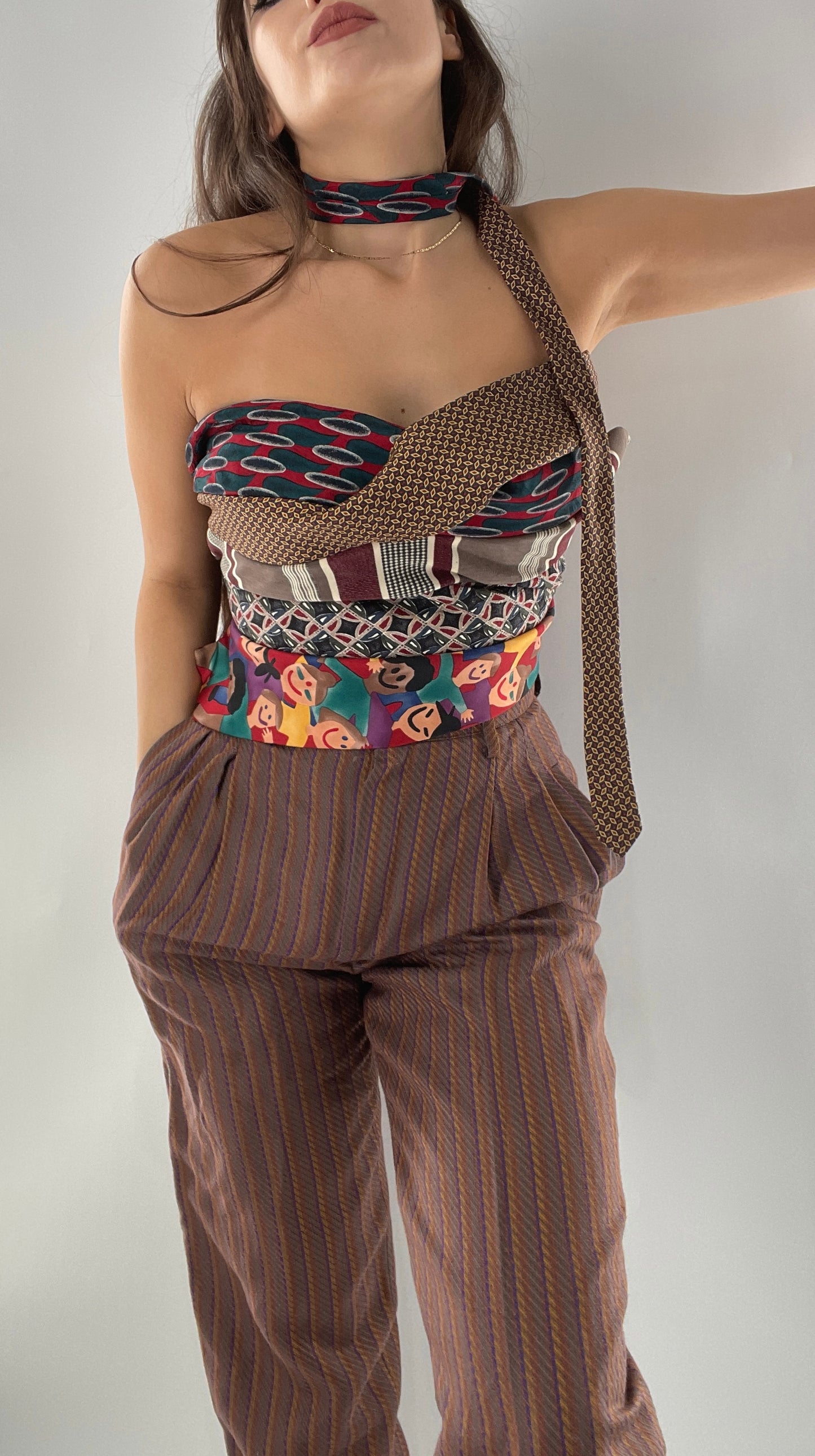 All Tied Up Custom Handmade Top (One Size)