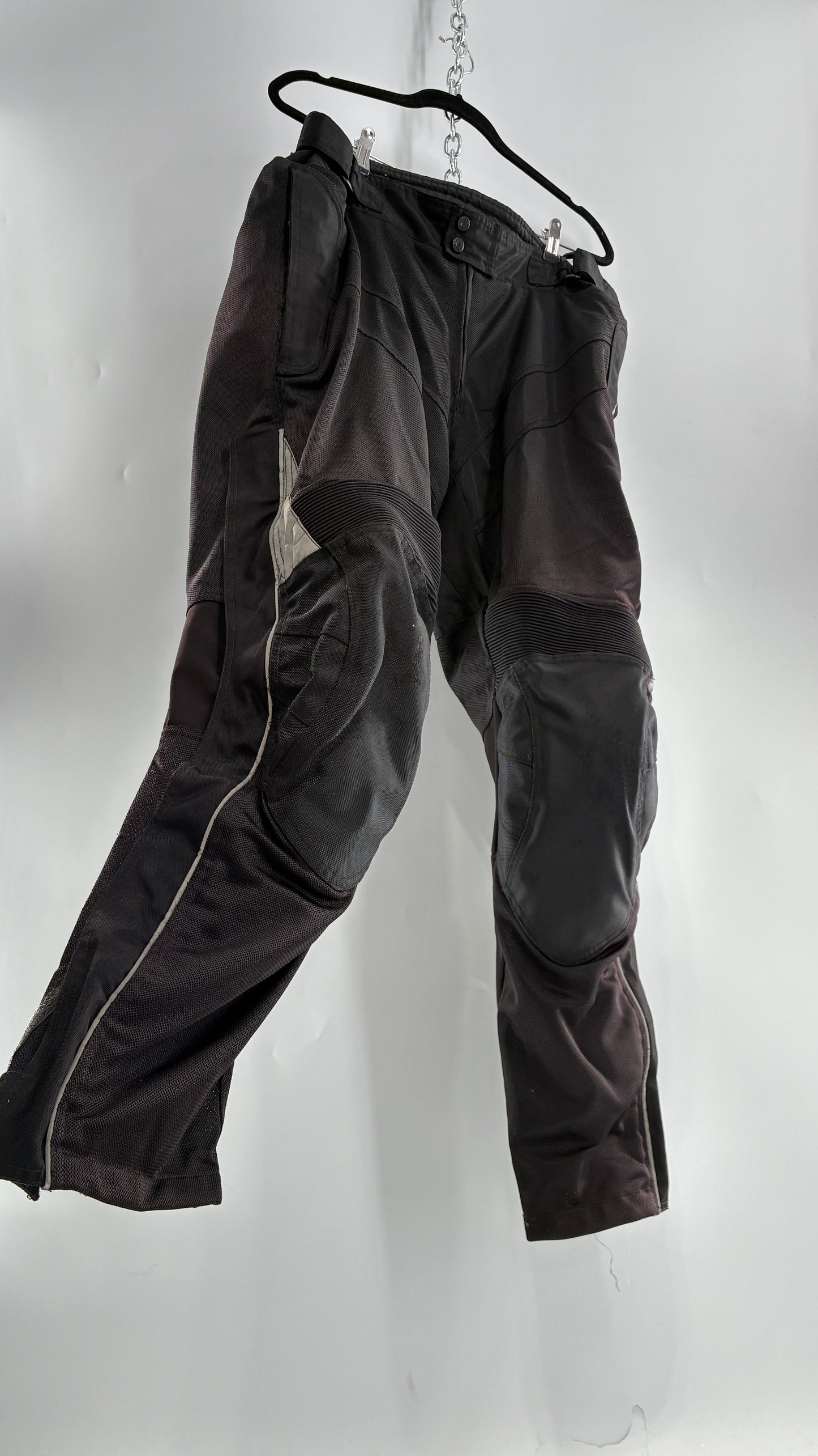 Vintage TOURMASTER VENTURE2.0 Motorcycle Riding Pants with Built In Padding (XXL Short)