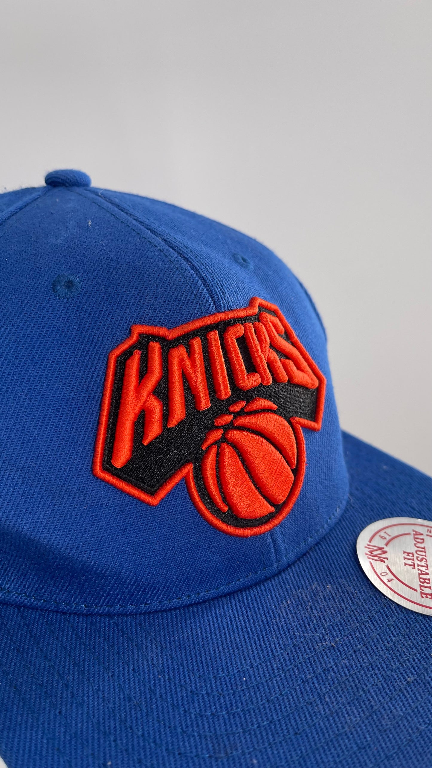 Vintage Knicks Mitchell & Ness SnapBack Hat Embroidered Logo