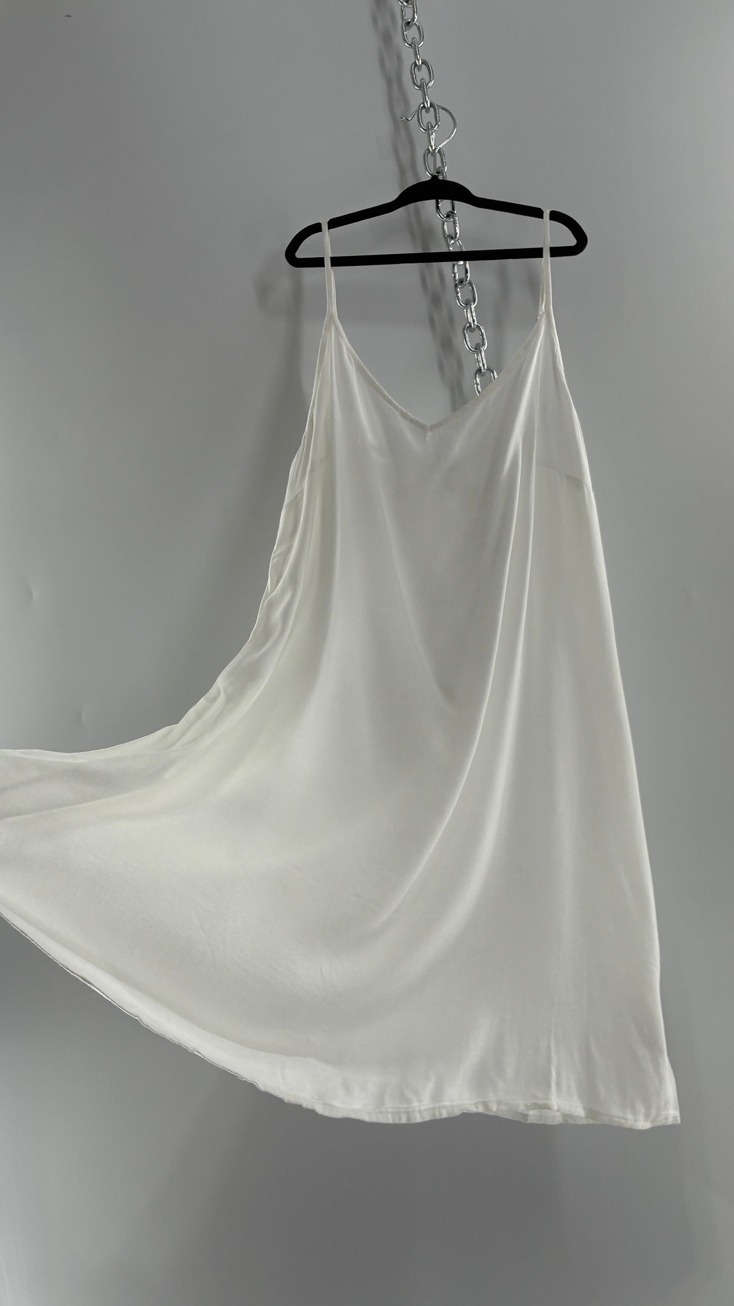 White Slip Dress (8/Medium)