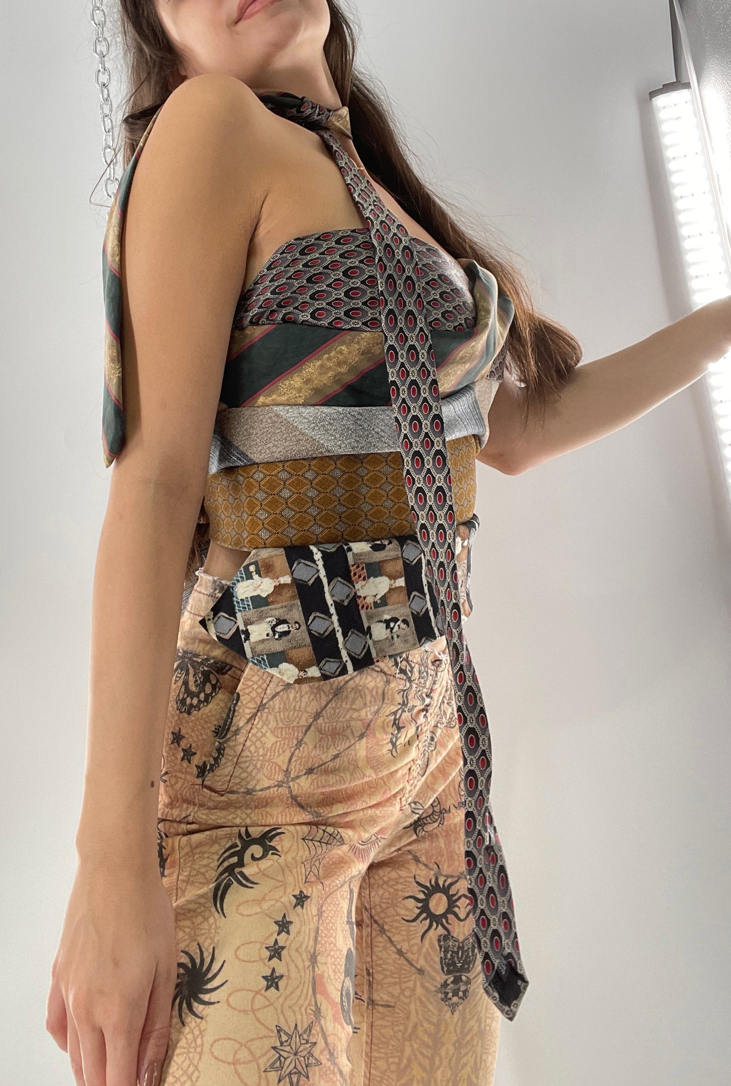 All Tied Up Custom Handmade Top (One Size)