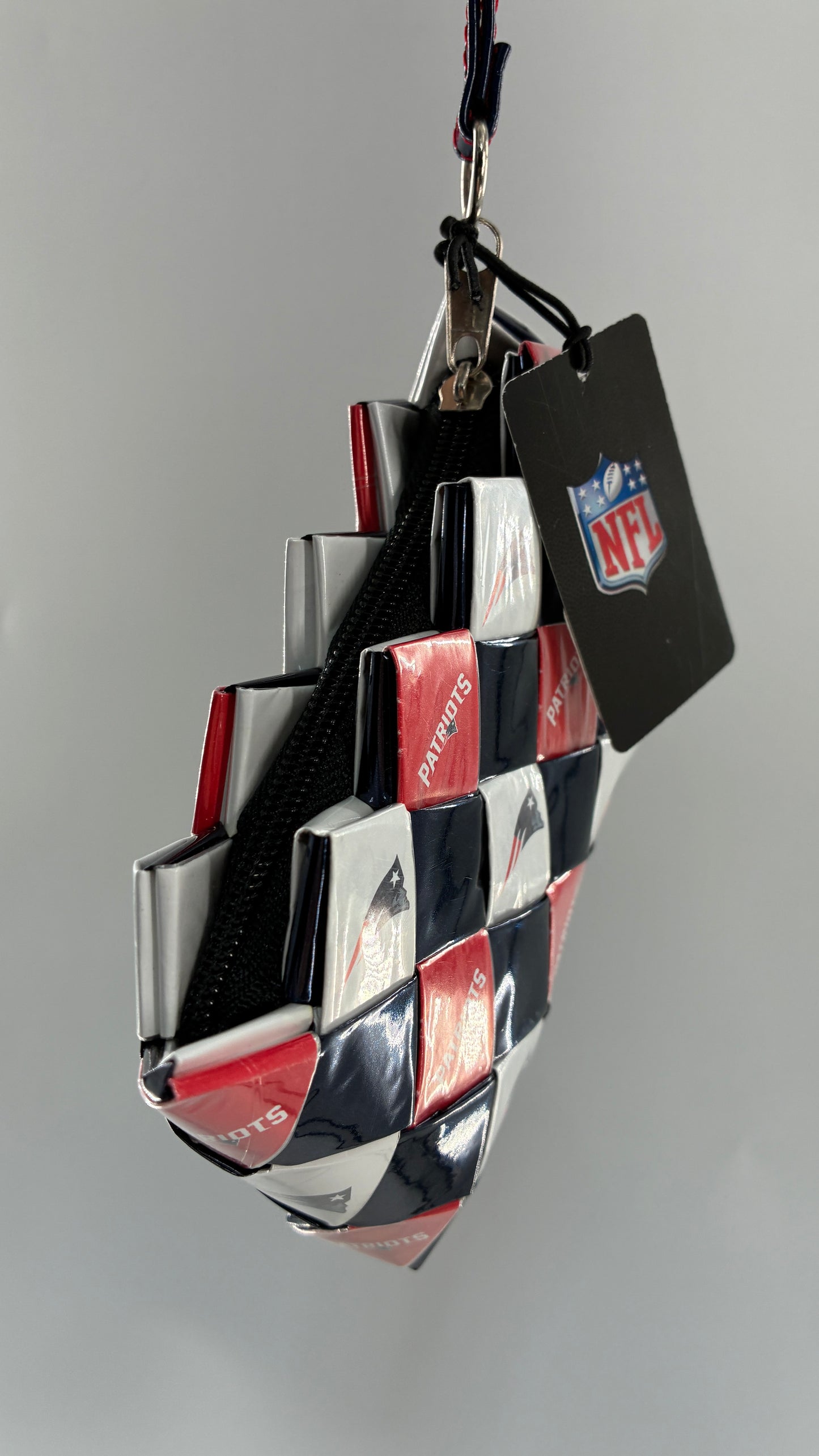 Deadstock Vintage PATRIOTS OLLIN NFL Wristlet Made in Mexico