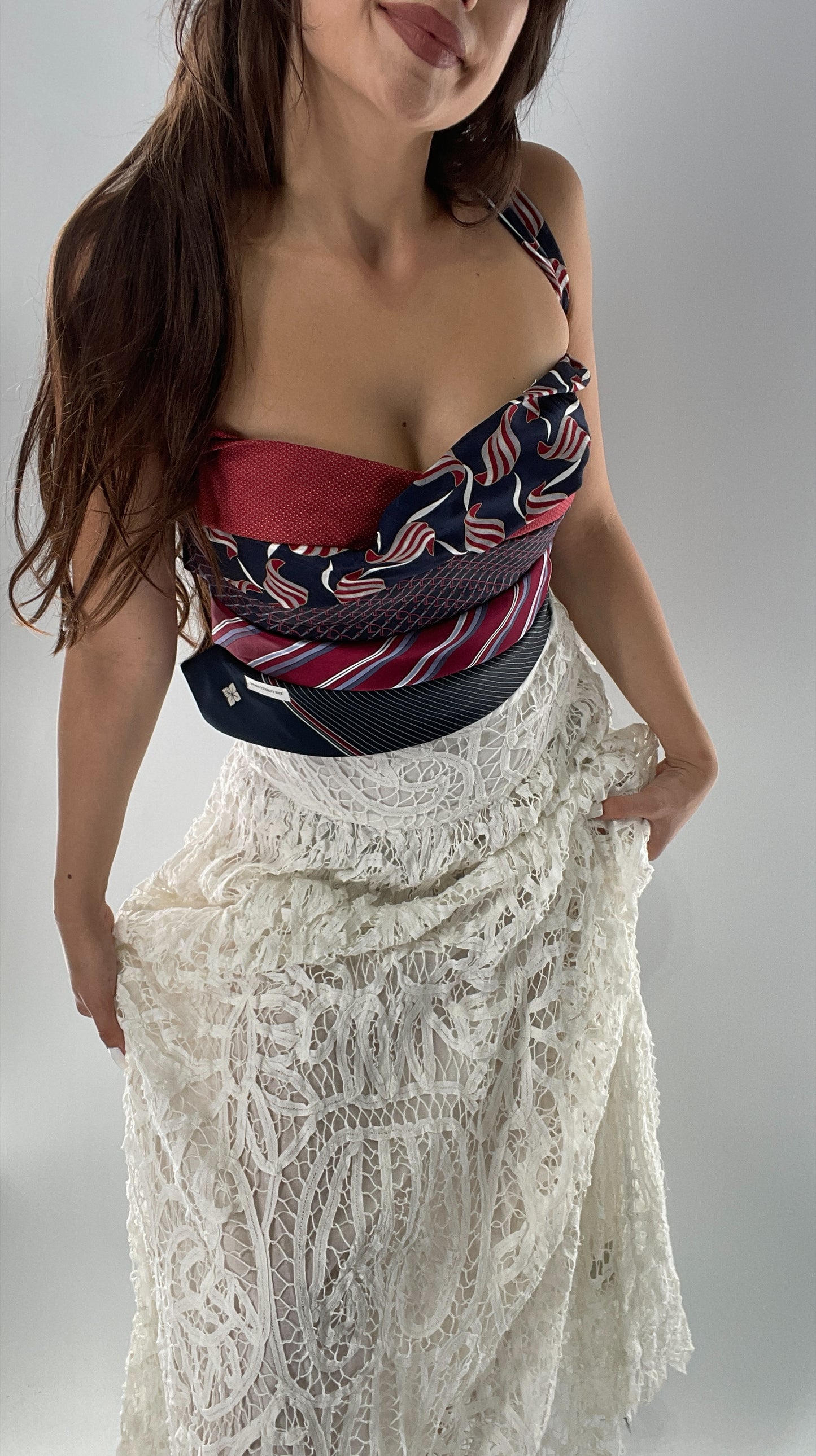 All Tied Up Fourth of July Top (One Size)