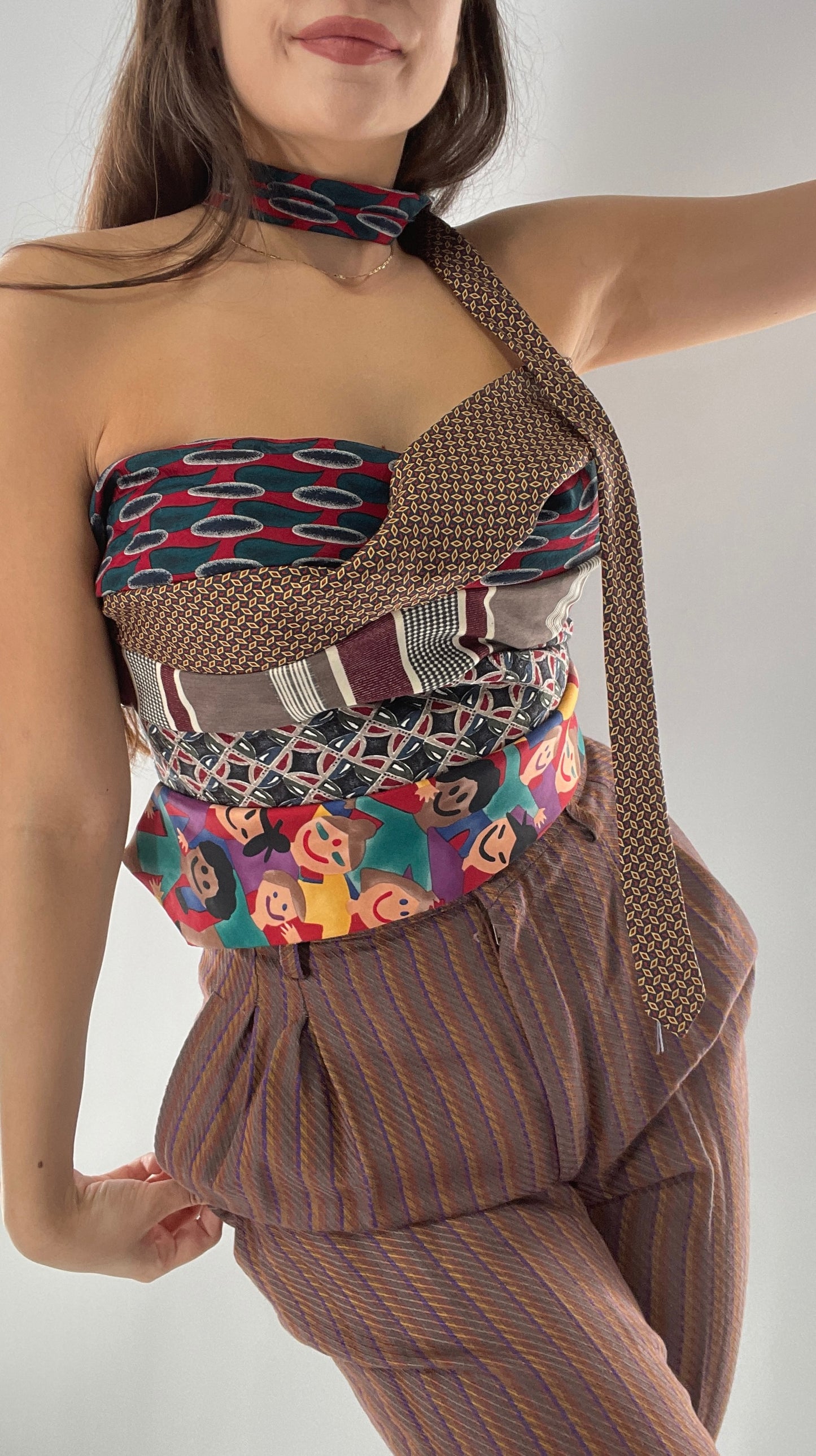 All Tied Up Custom Handmade Top (One Size)