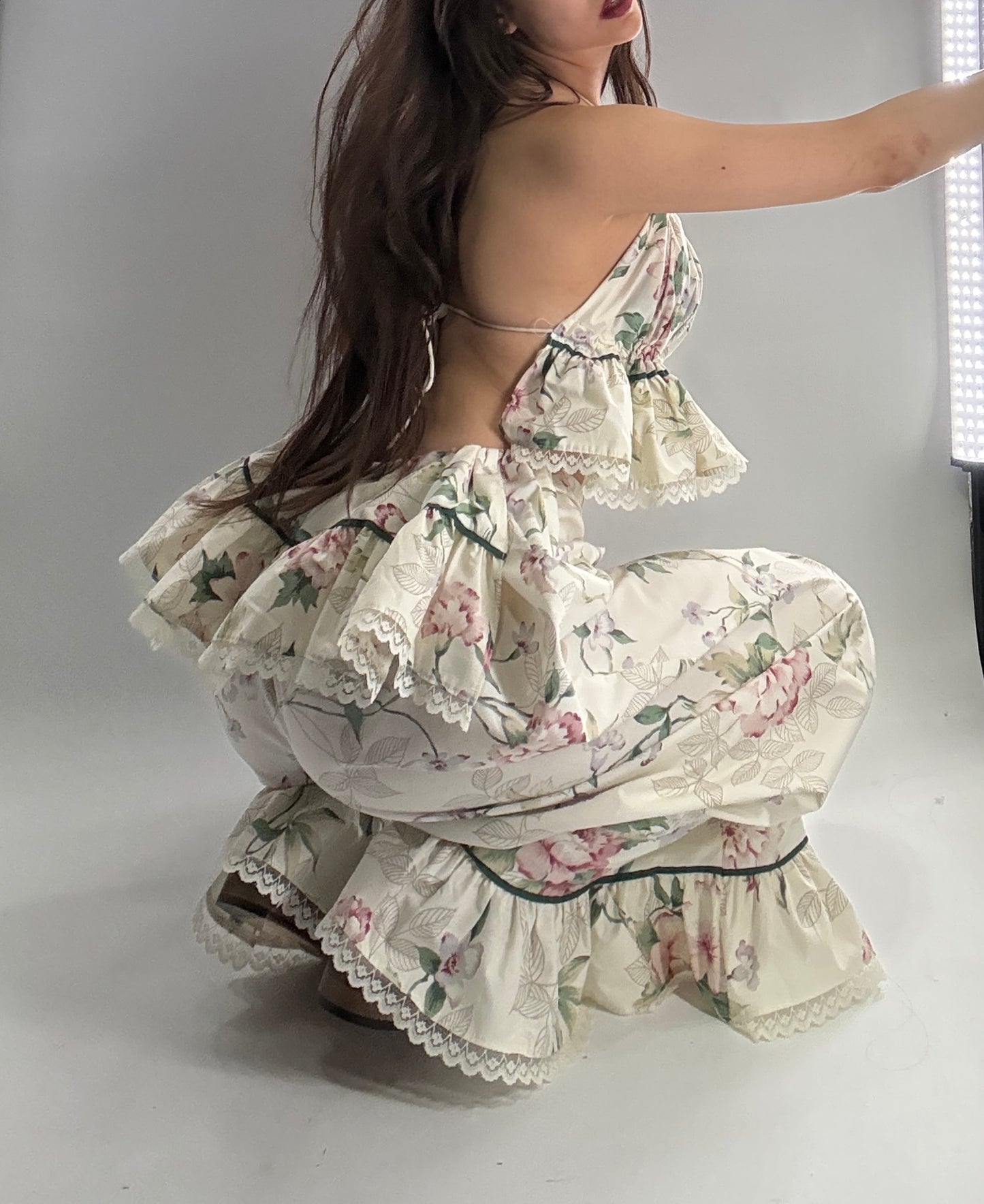 Vintage Floral Handmade Two Piece Play Set (XS-M)