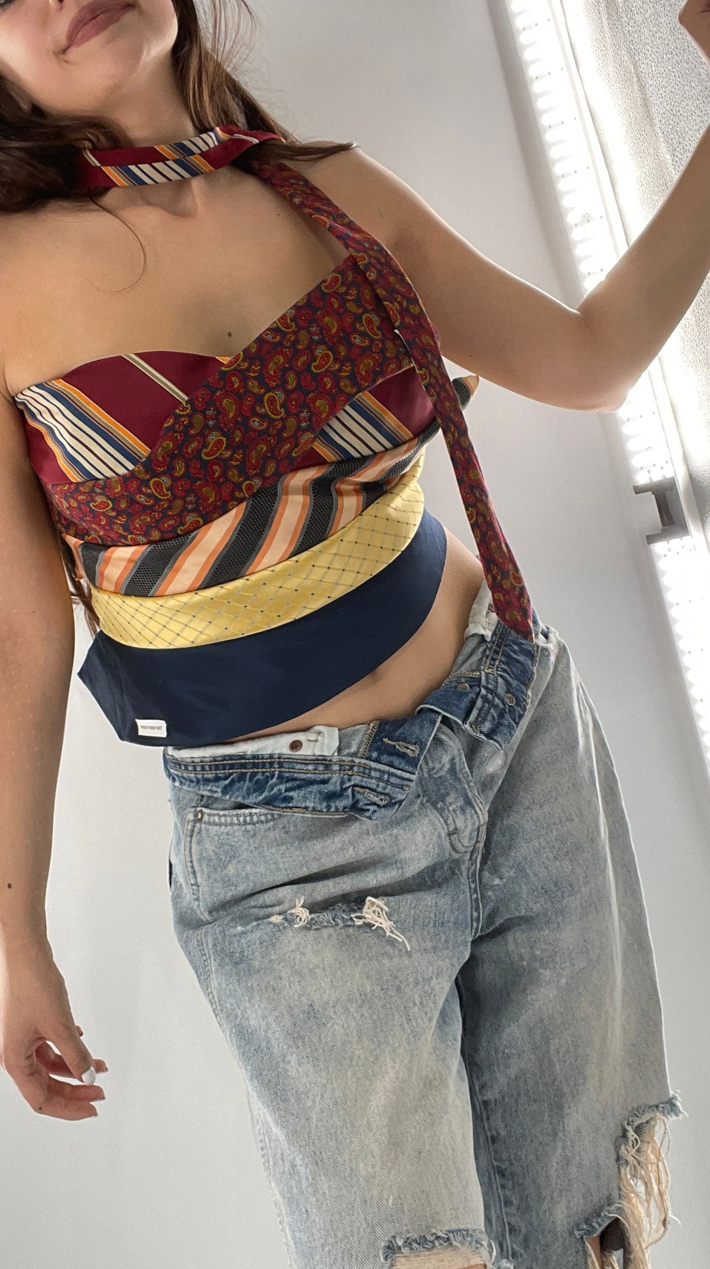 All Tied Up Custom Handmade Top (One Size)